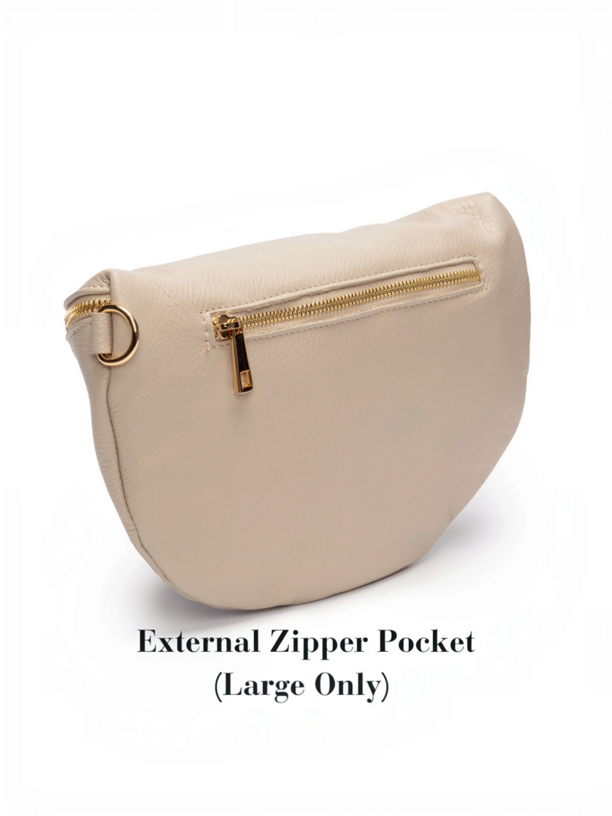 Sling Bag Stone Combo-Bag, Card holder & Silver Chevron strap