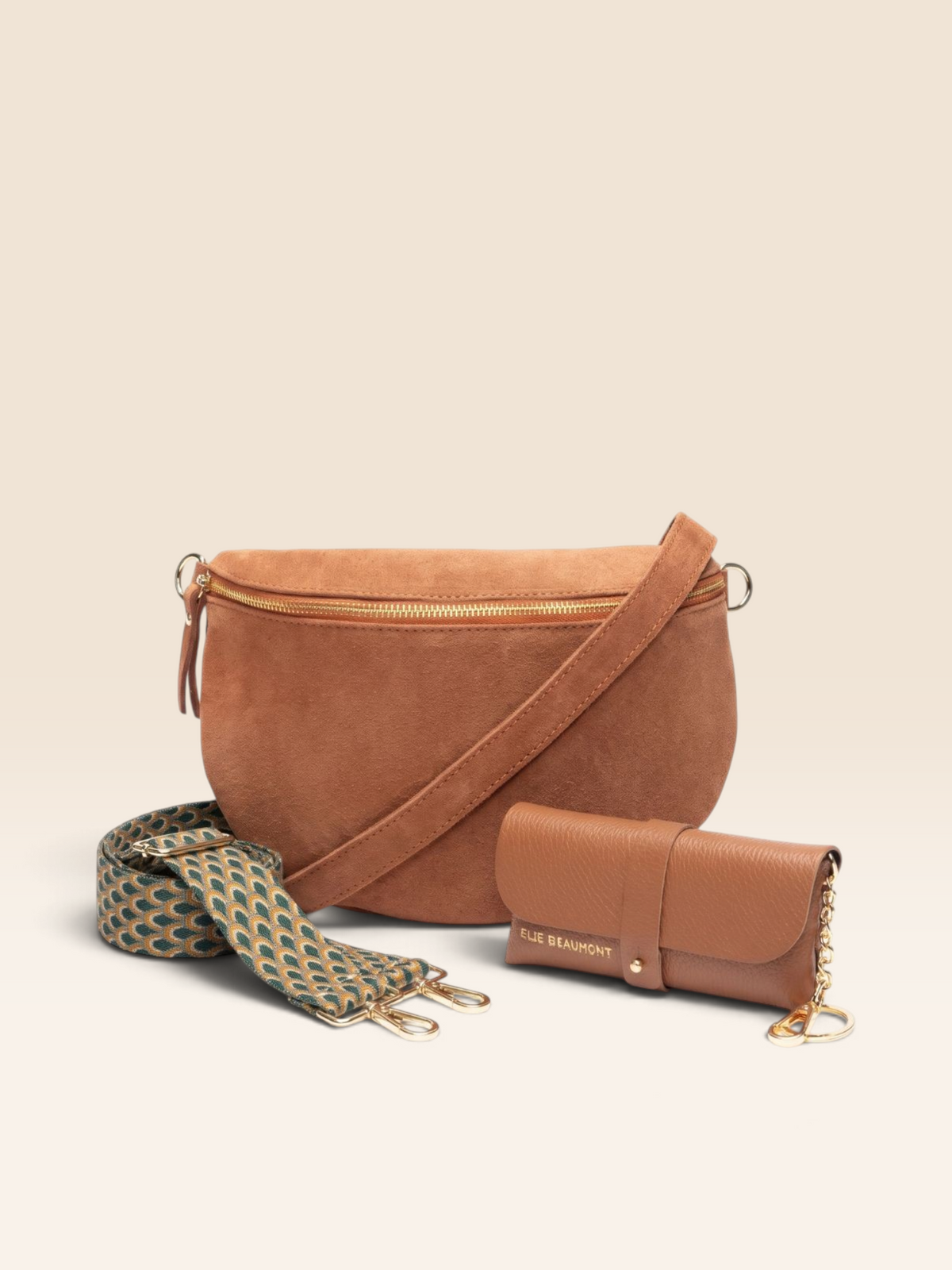 SLING TASCHE - HELLBRAUN