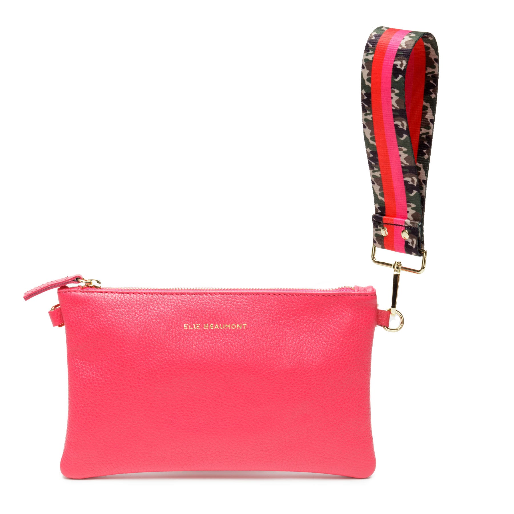 Pouch Bag Azalea (Army Stripe Wristlet)