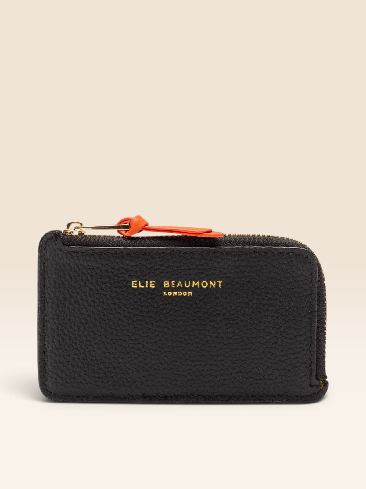 Coin Cardholder Black-Orange