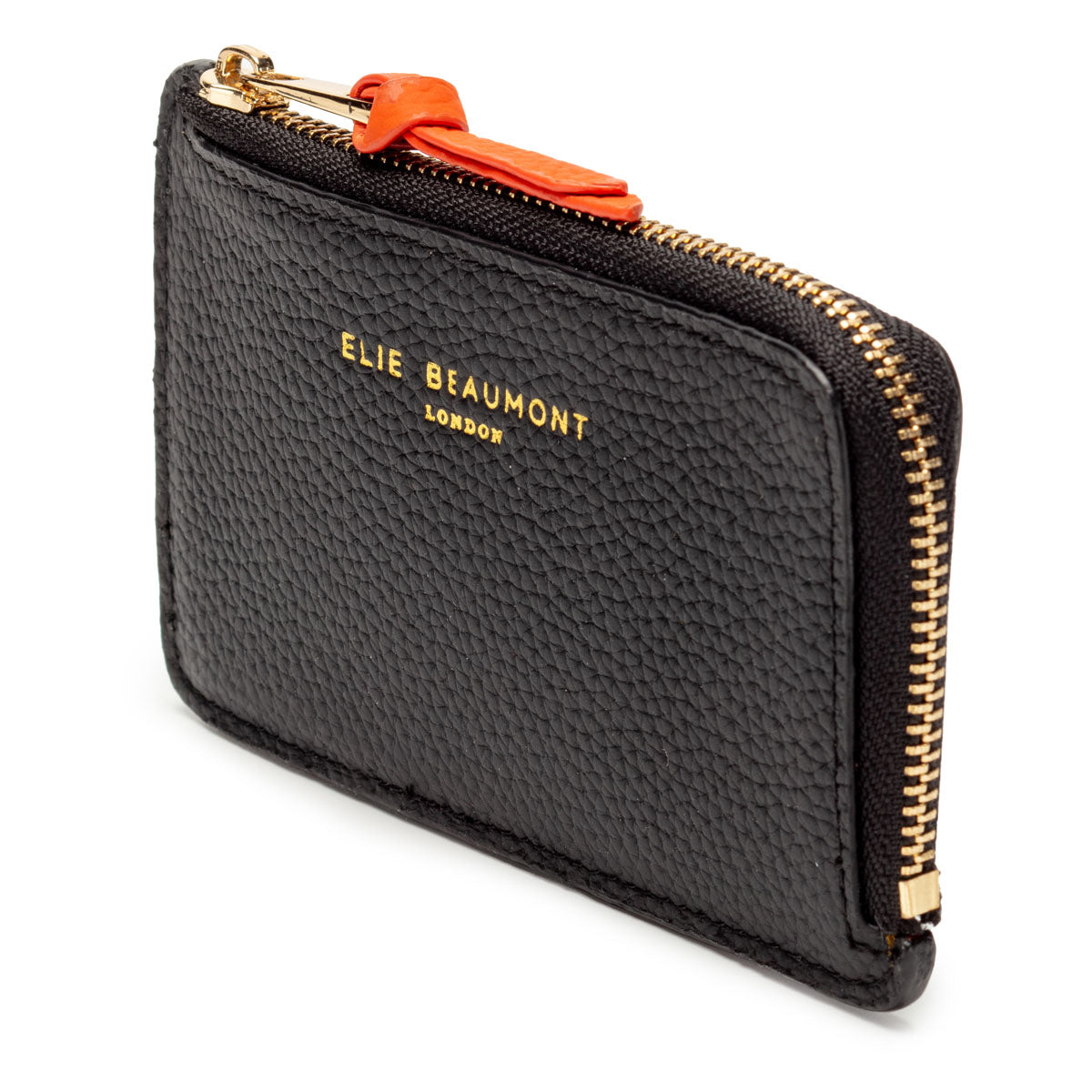 Coin Cardholder Black-Orange
