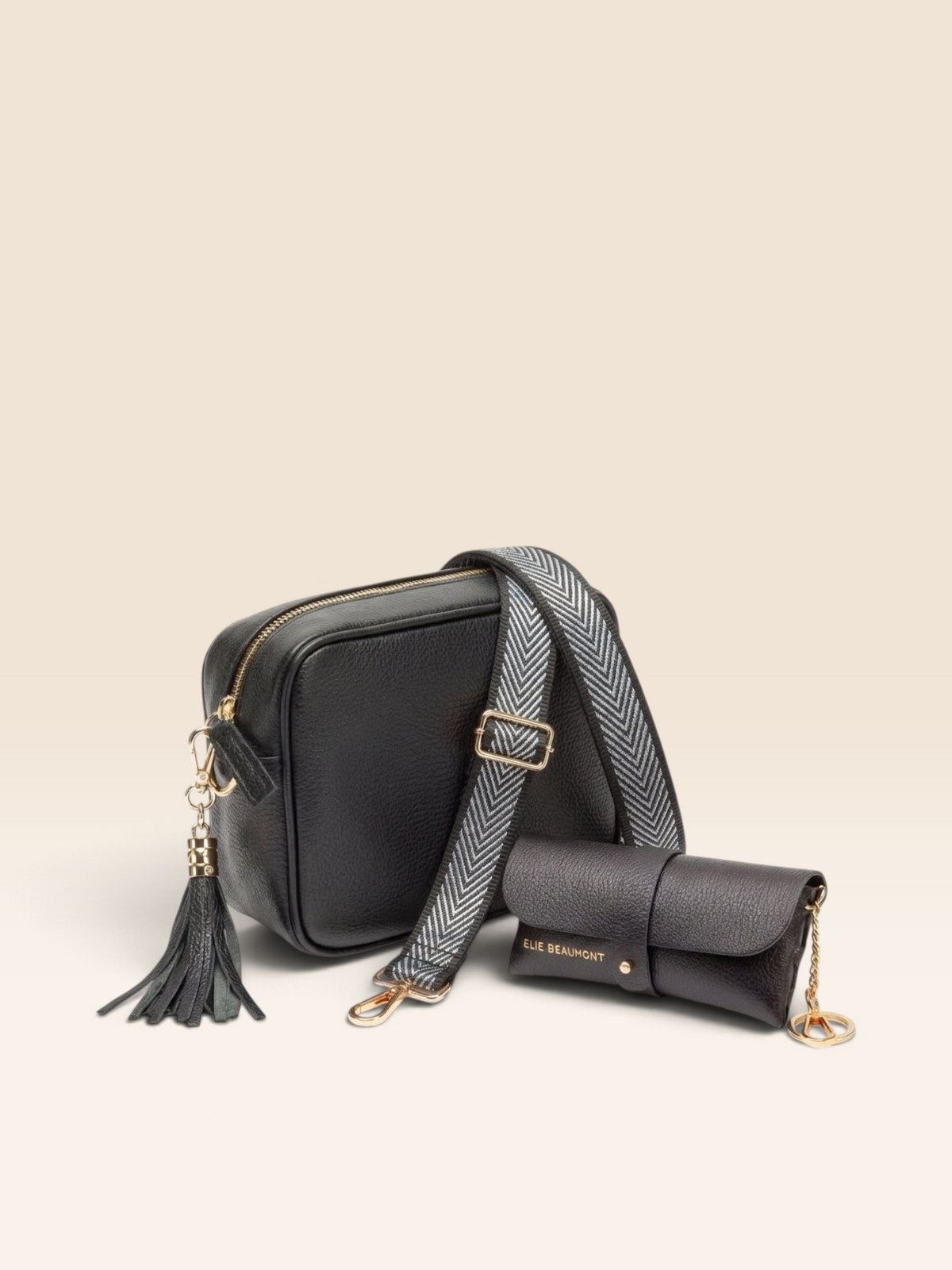 Crossbody Schwarz + 2 kostenlose Riemen