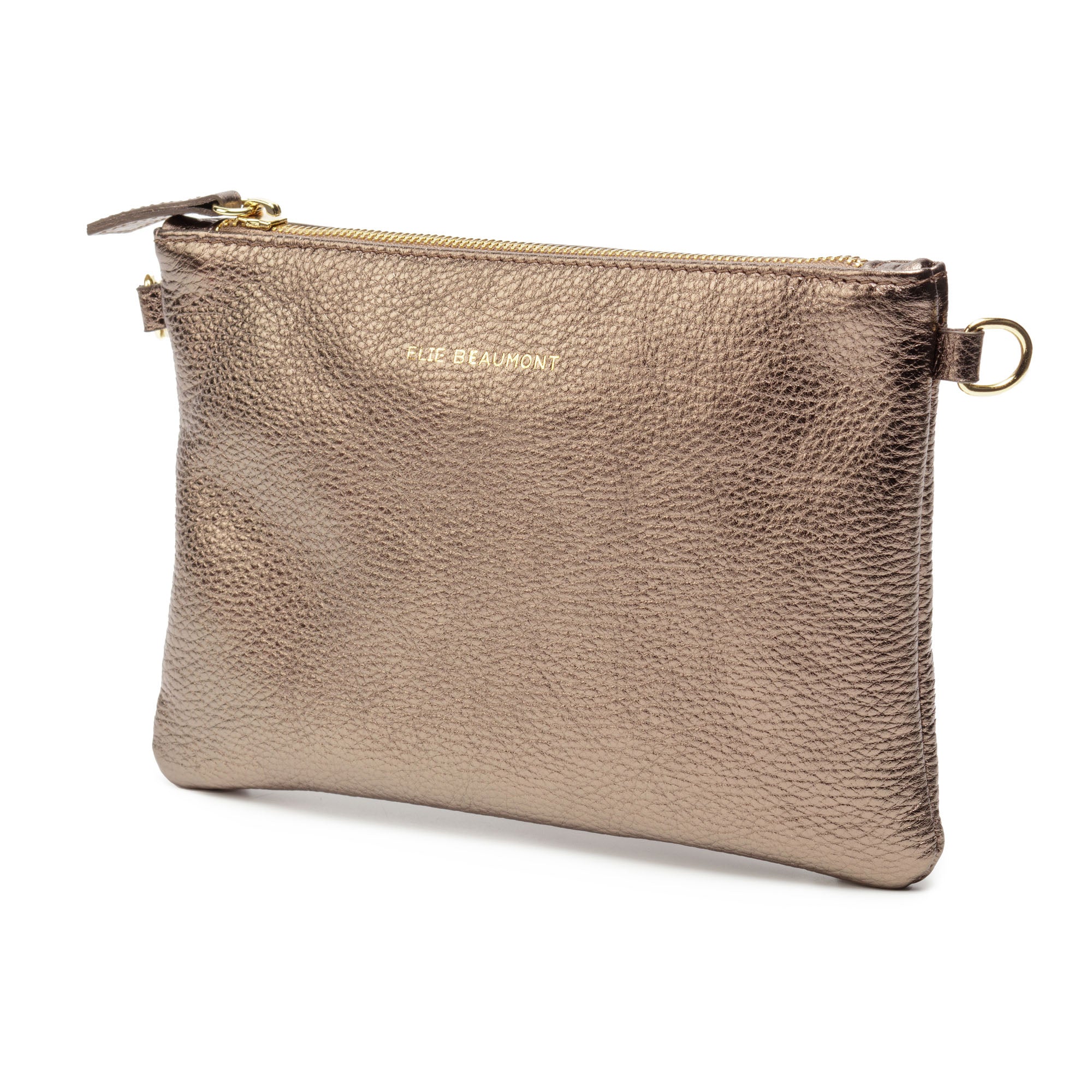 Pouch Bag Bronze (Blue Diamond Wristlet)