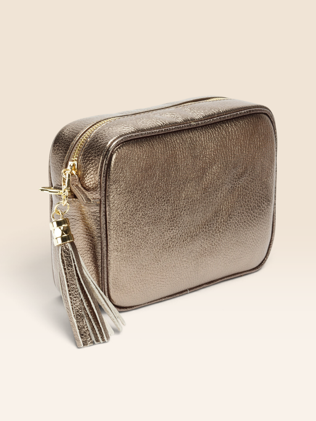Crossbody Tassel Bronze