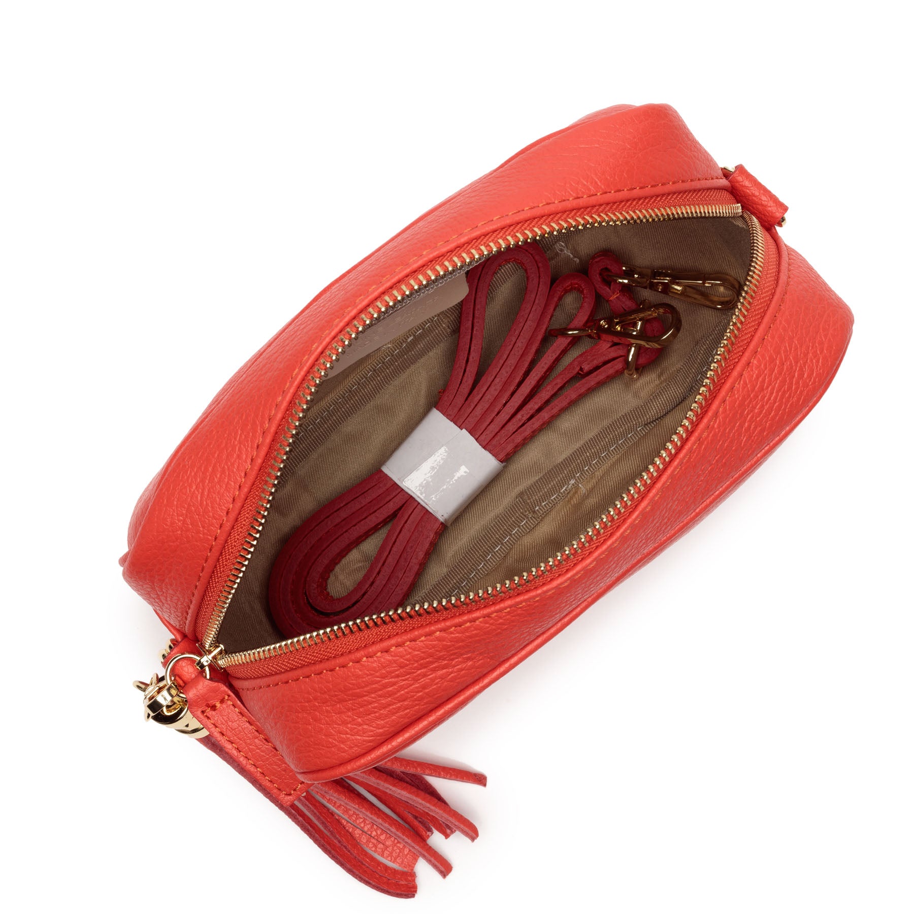 Crossbody Tassel Coral
