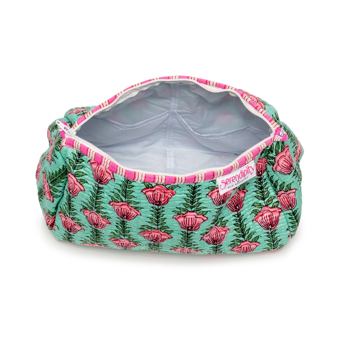 Interior Image of a Lotus Cosmetic Case for women by Serendipity from Elie Beaumont