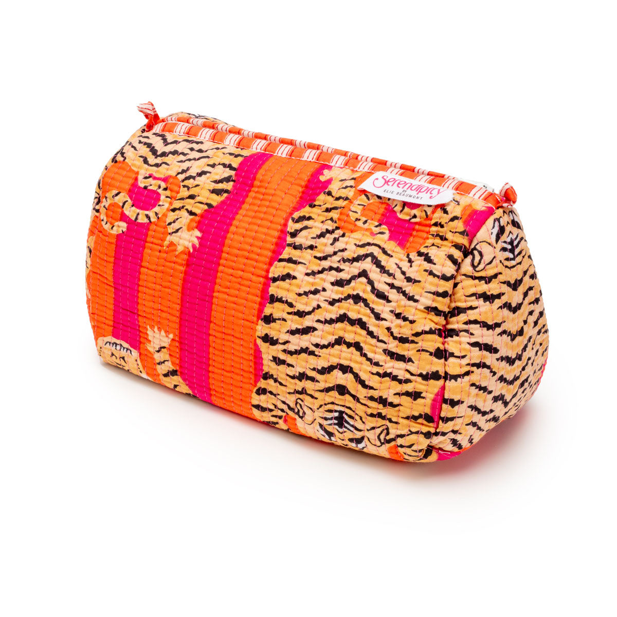 Image of a Tiger Cosmetic Case individual piece for women by Serendipity from Elie Beaumont