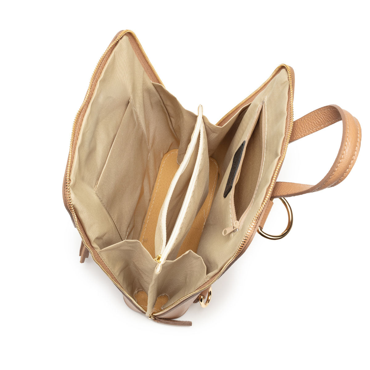 Verso Backpack/Crossbody Camel