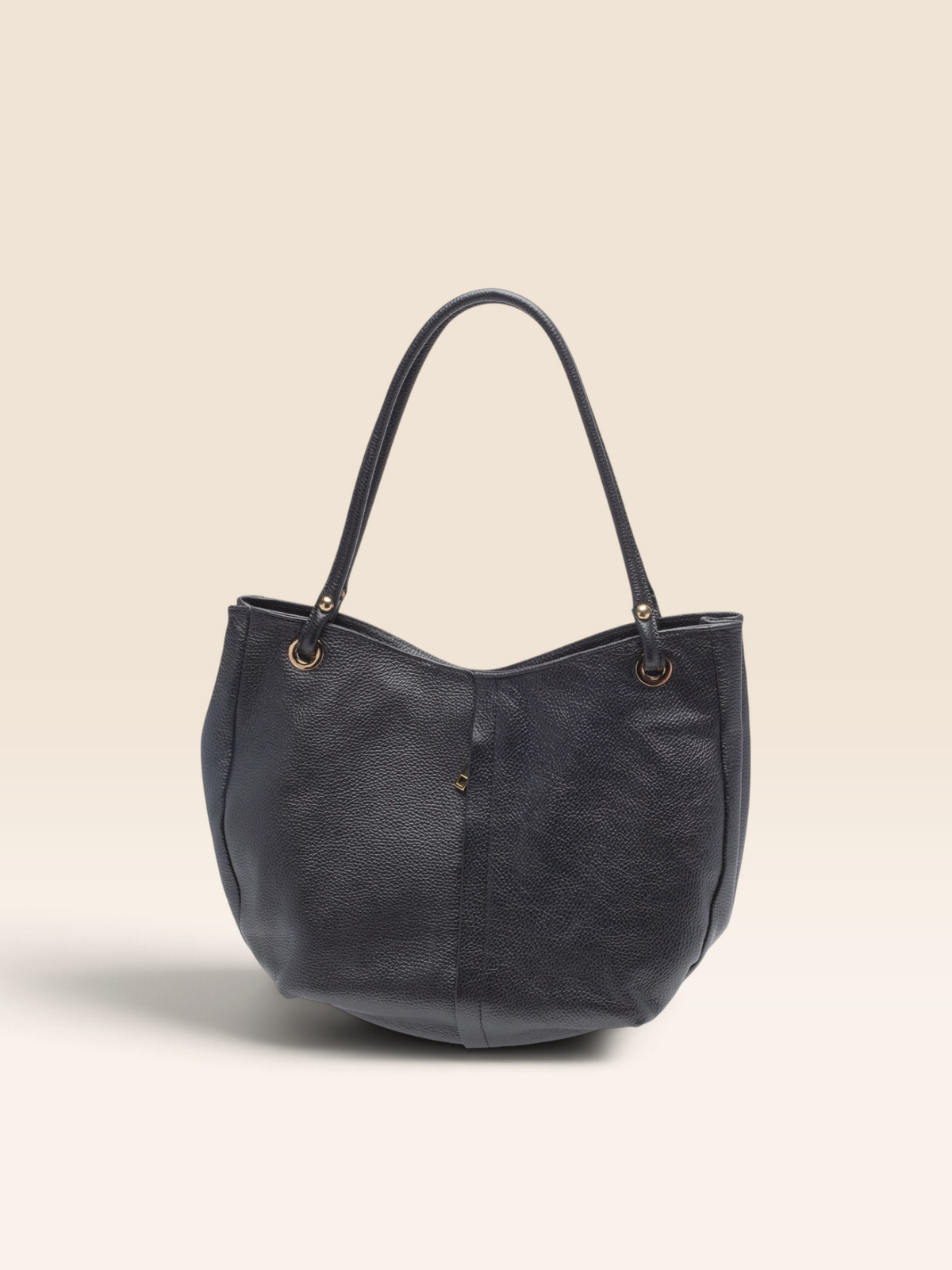 Curved Soft Tote - Black
