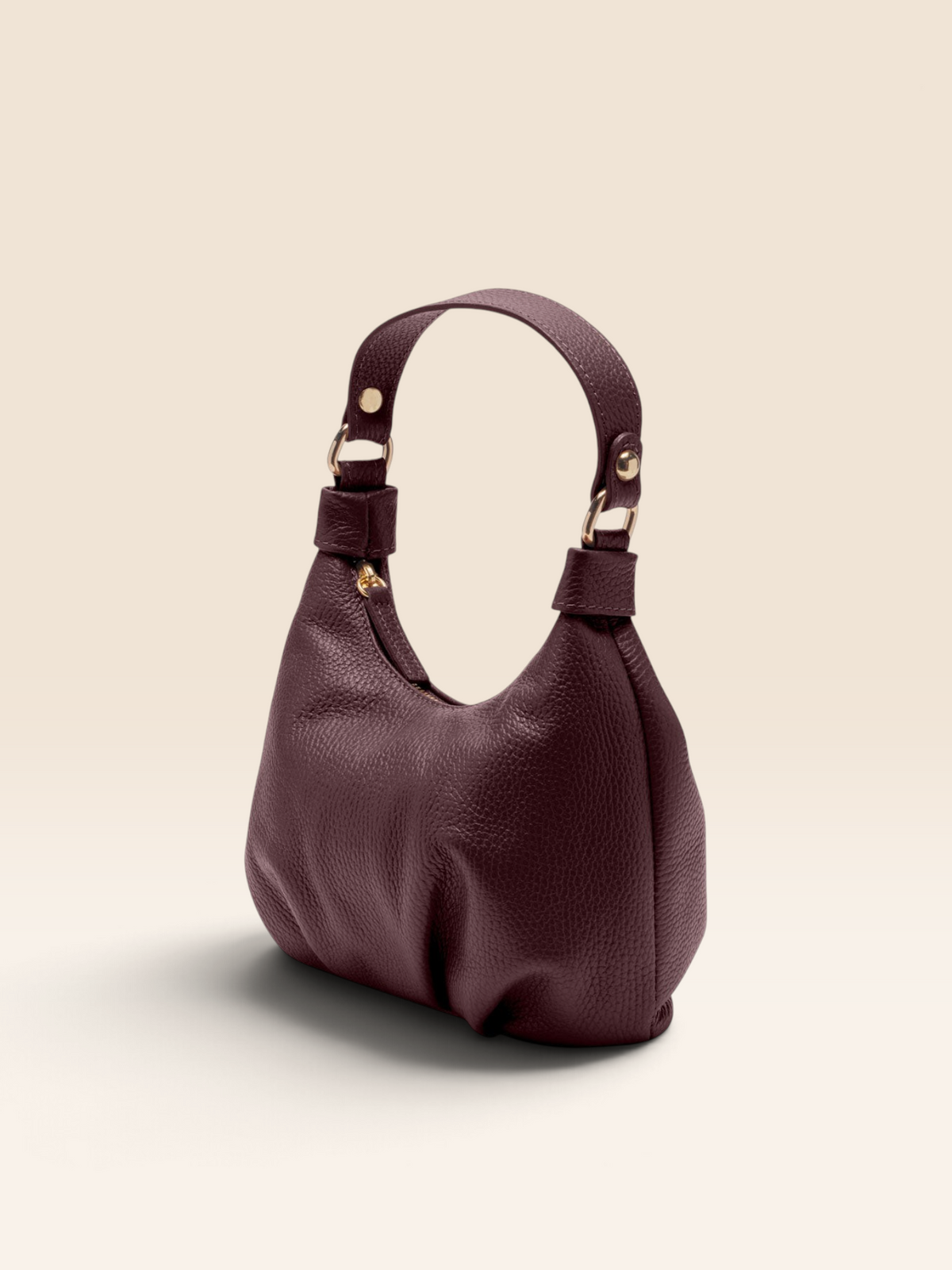 Dumpling Bag - Burgundy