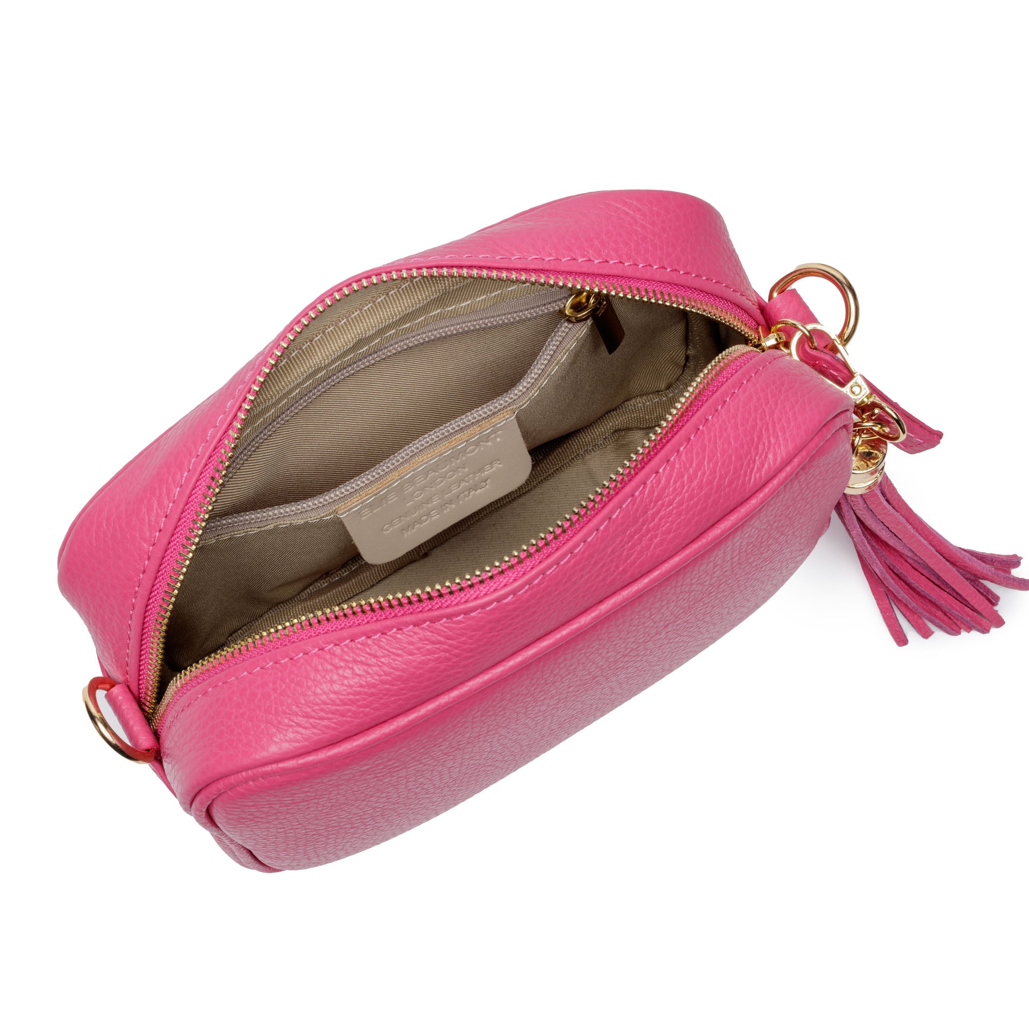 Crossbody Cerise (Army Stripes Strap)