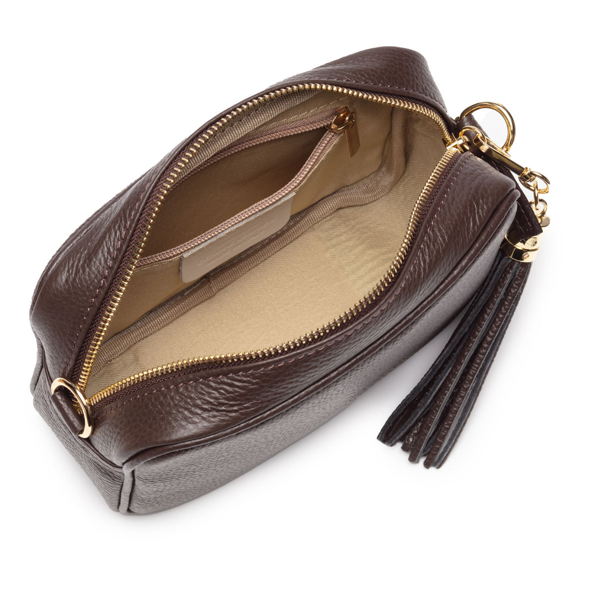 Crossbody Tassel Chocolate