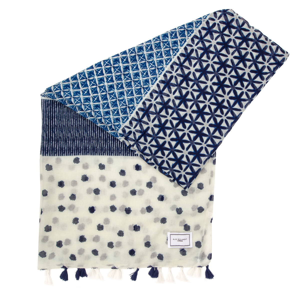 Lighter Weight Scarf - Aegean Mosaic