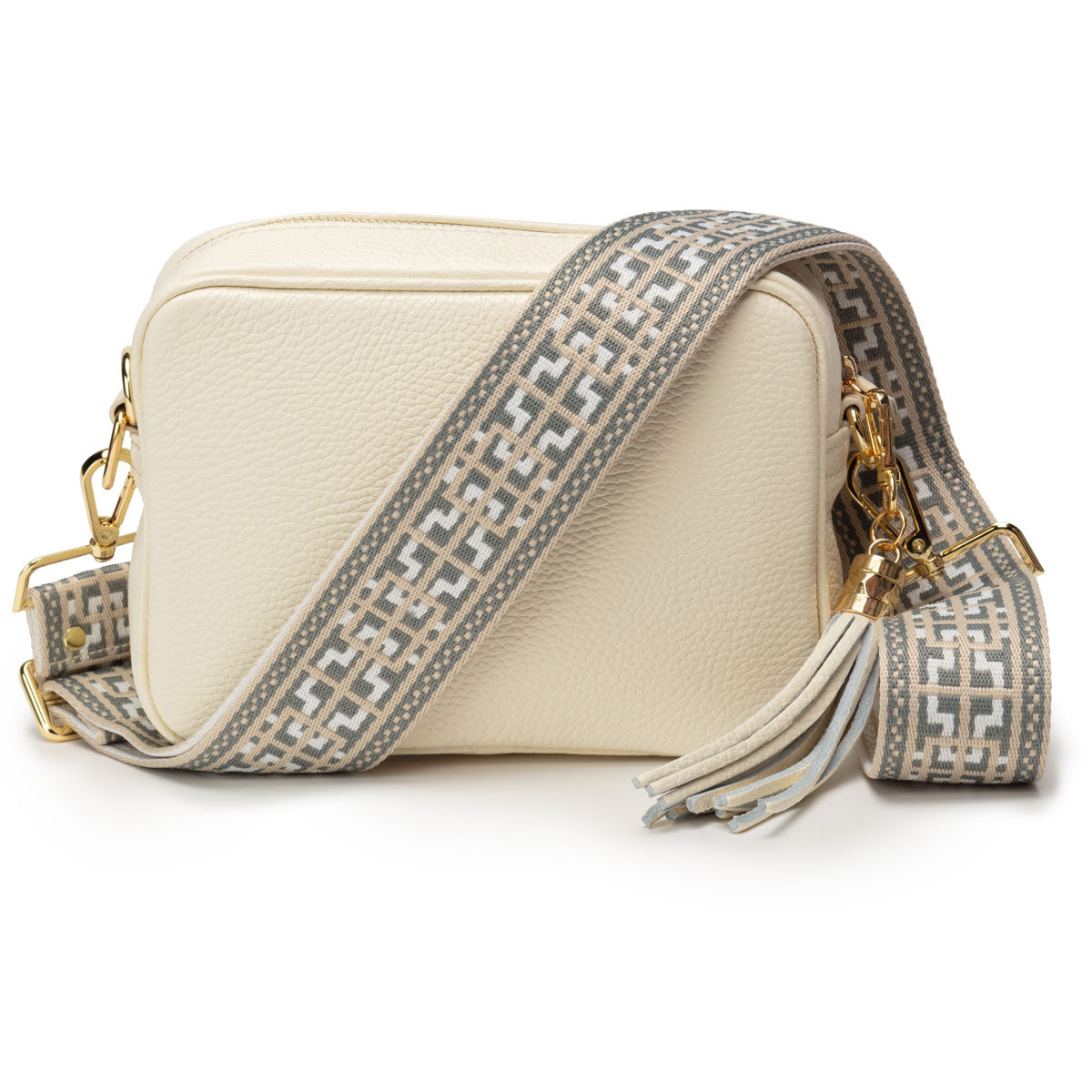 Crossbody Ivory (Tapestry Strap)