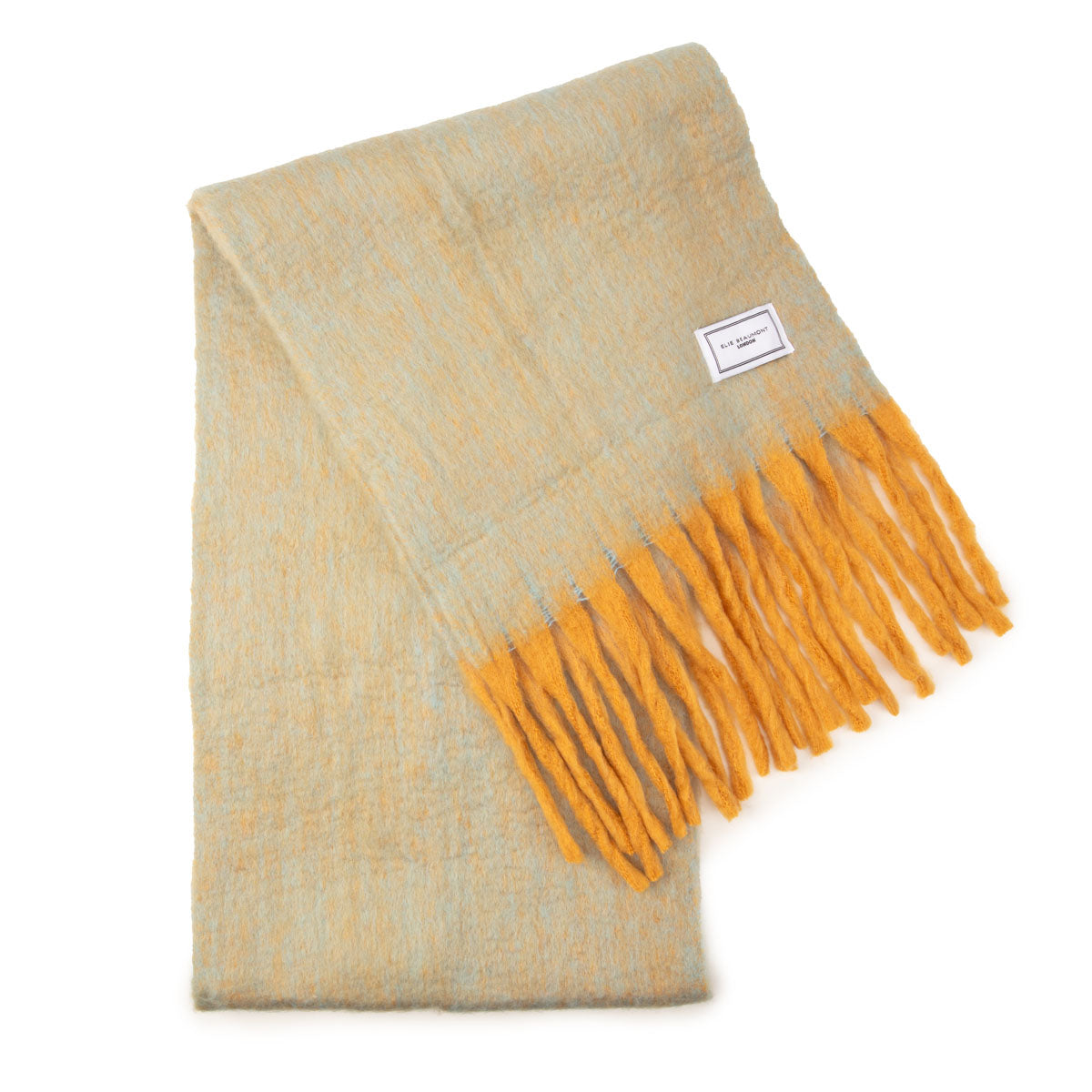 Winter Scarf - Tonal Turquoise