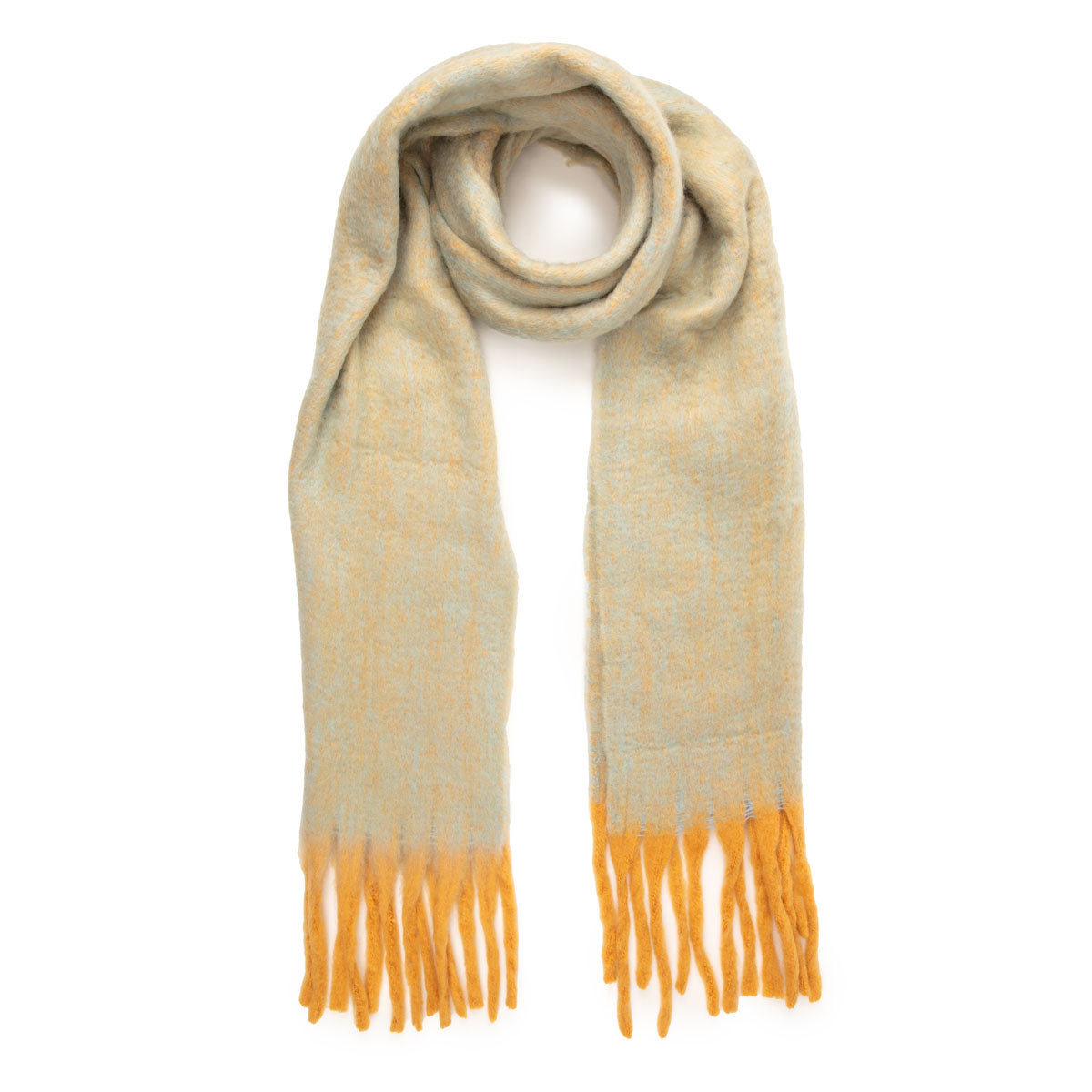 Winter Scarf - Tonal Turquoise