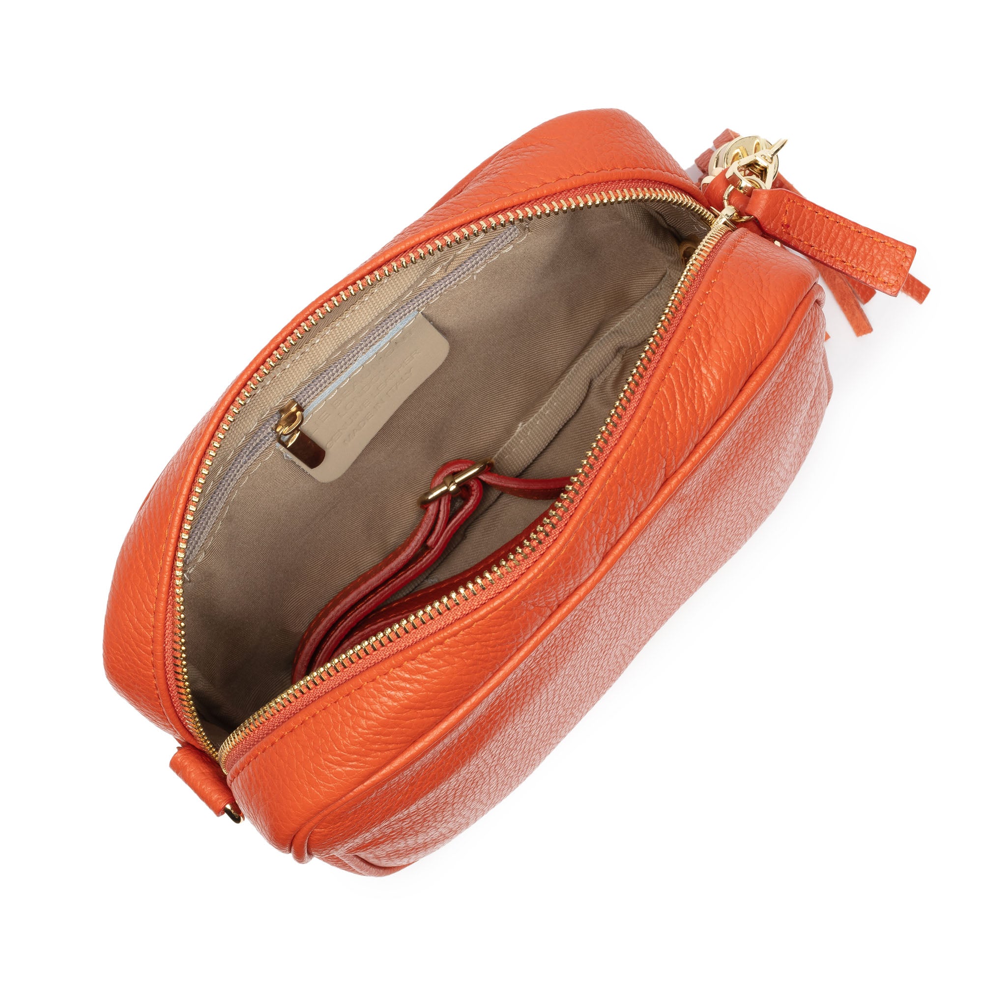 Crossbody Tassel Rust