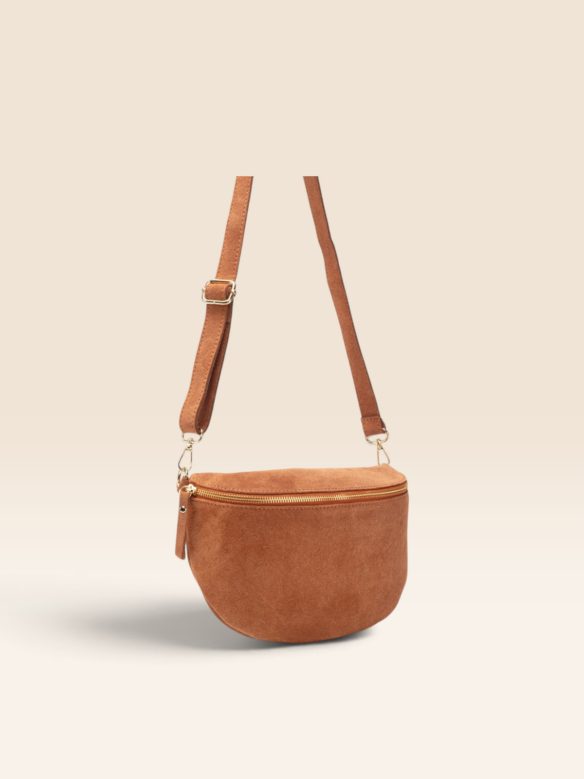 SLING TASCHE - HELLBRAUN