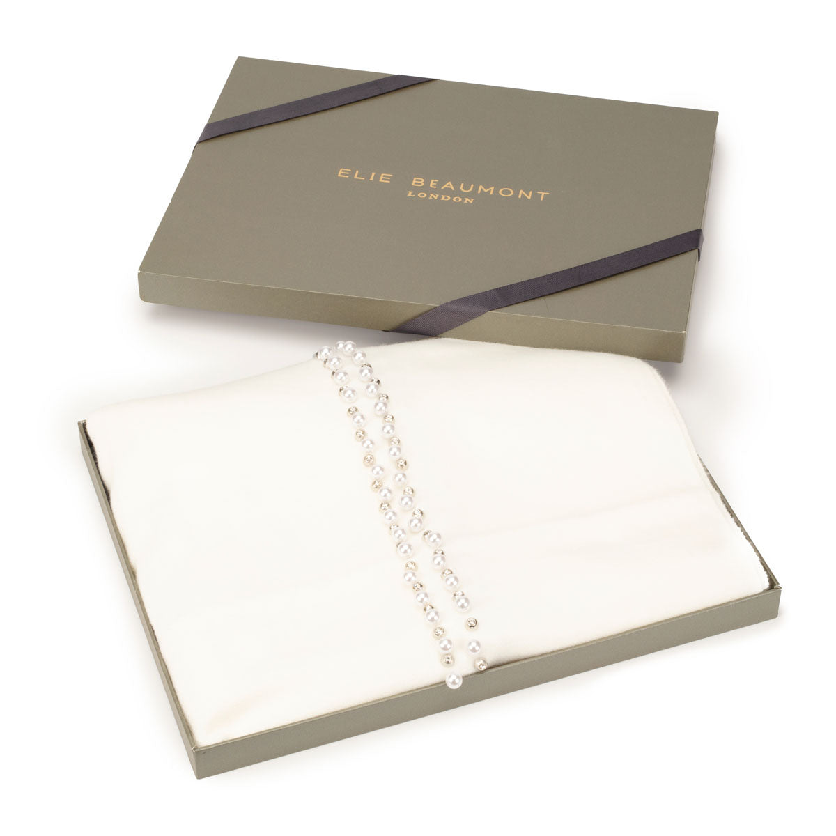 Winter Scarf Elite - White Pearl