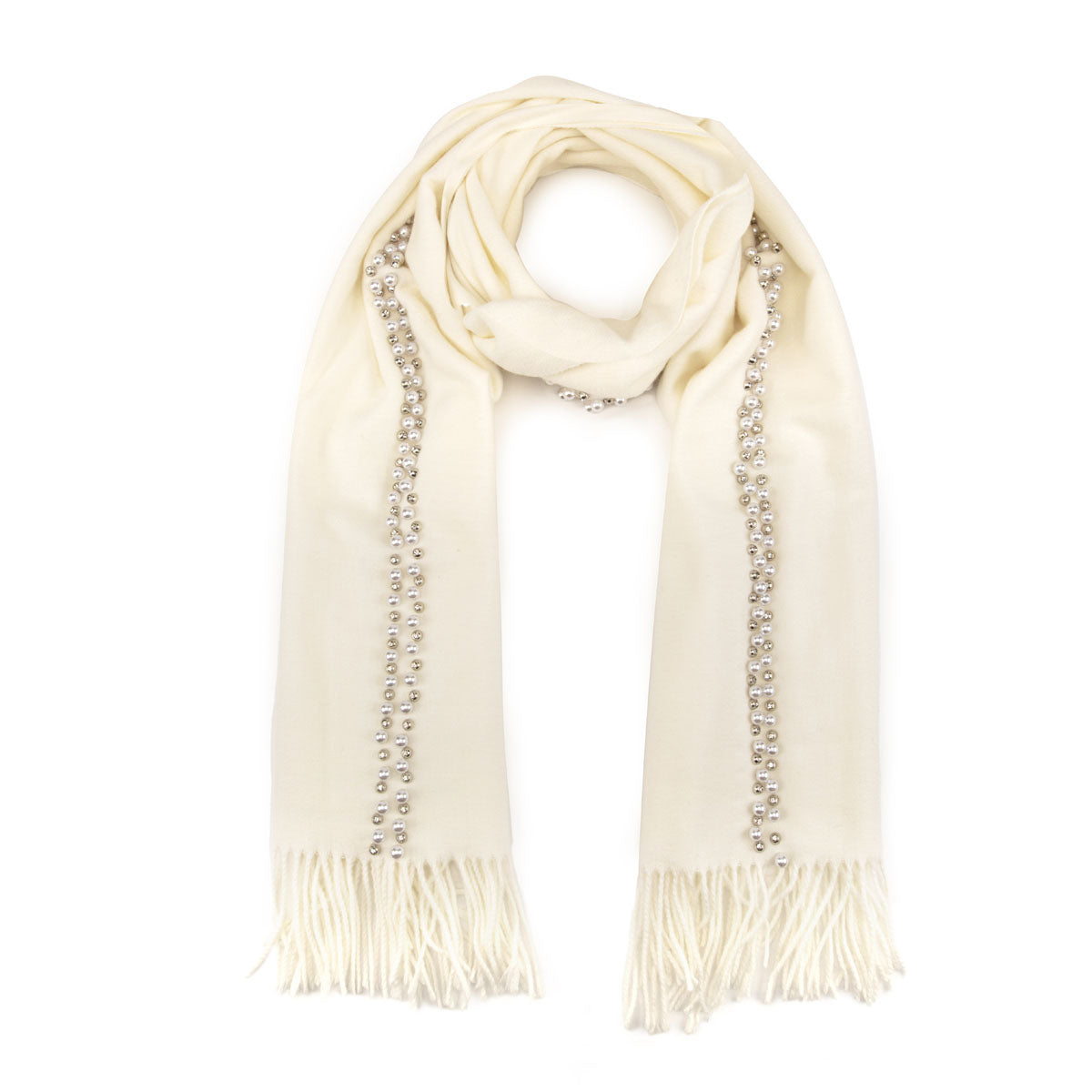 Winter Scarf Elite - White Pearl