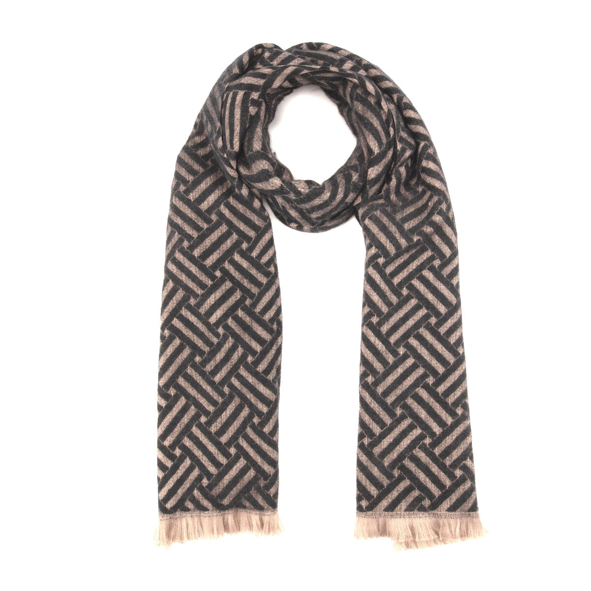 Winter Scarf Elite - Woven Black