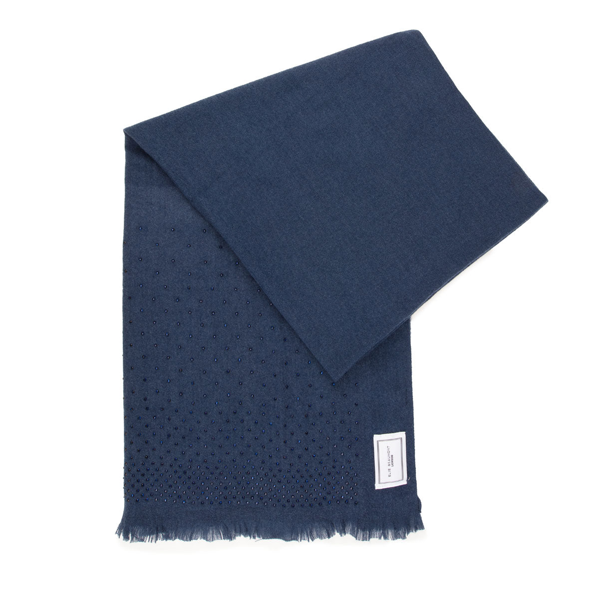 Winter Scarf Elite - Mid Blue Cascade Diamante