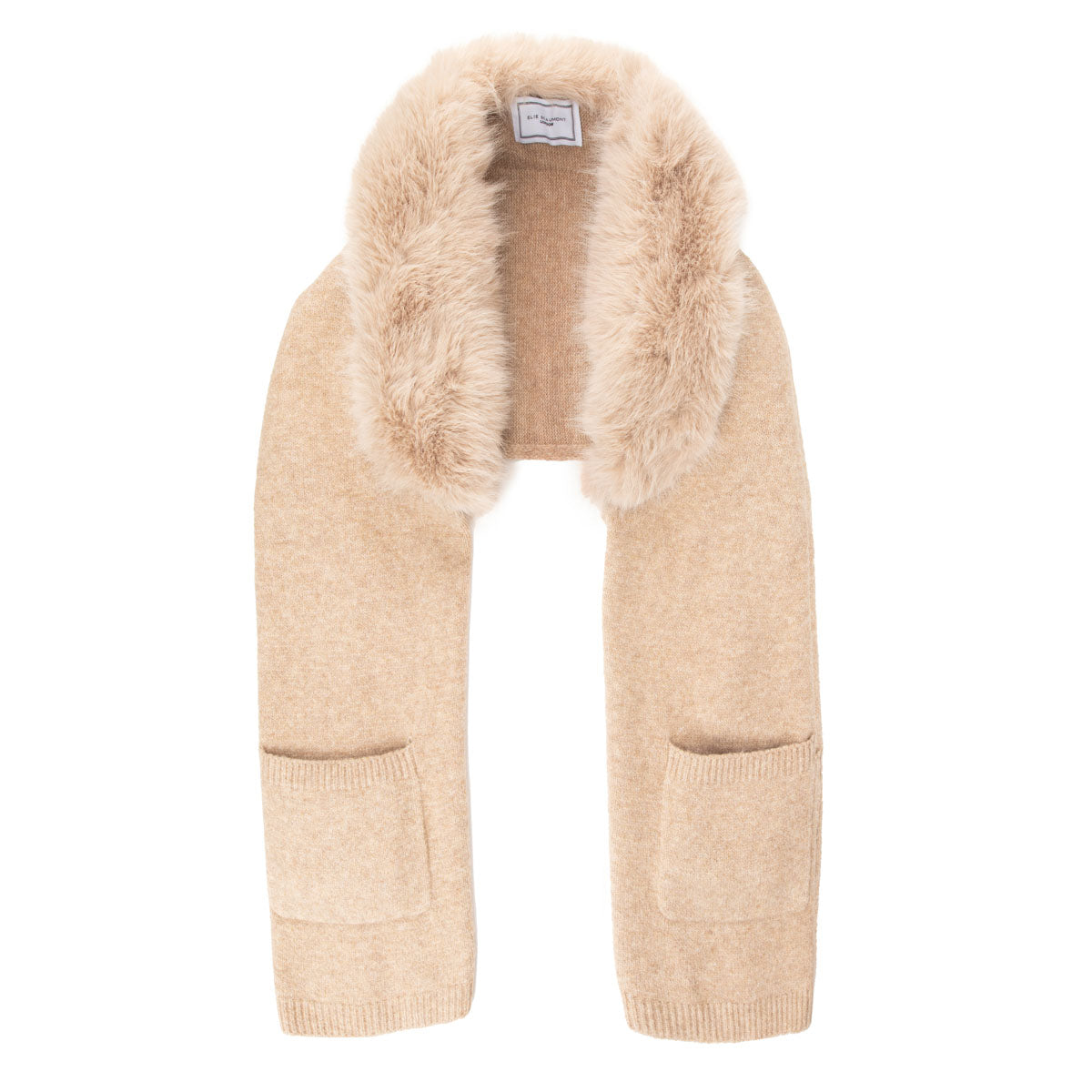 Winter Stole - Coffee