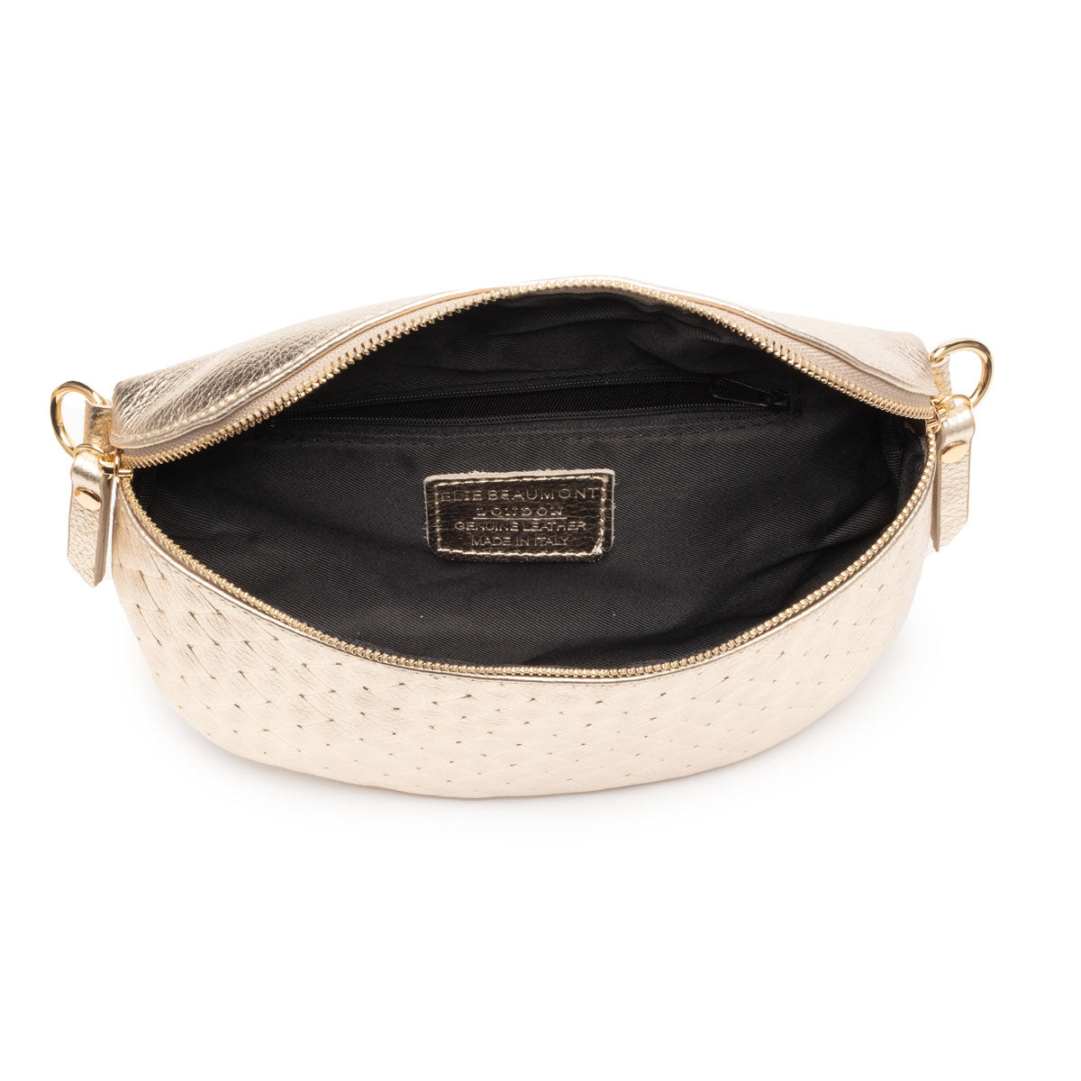 Woven Sling Bag Gold - Midi size