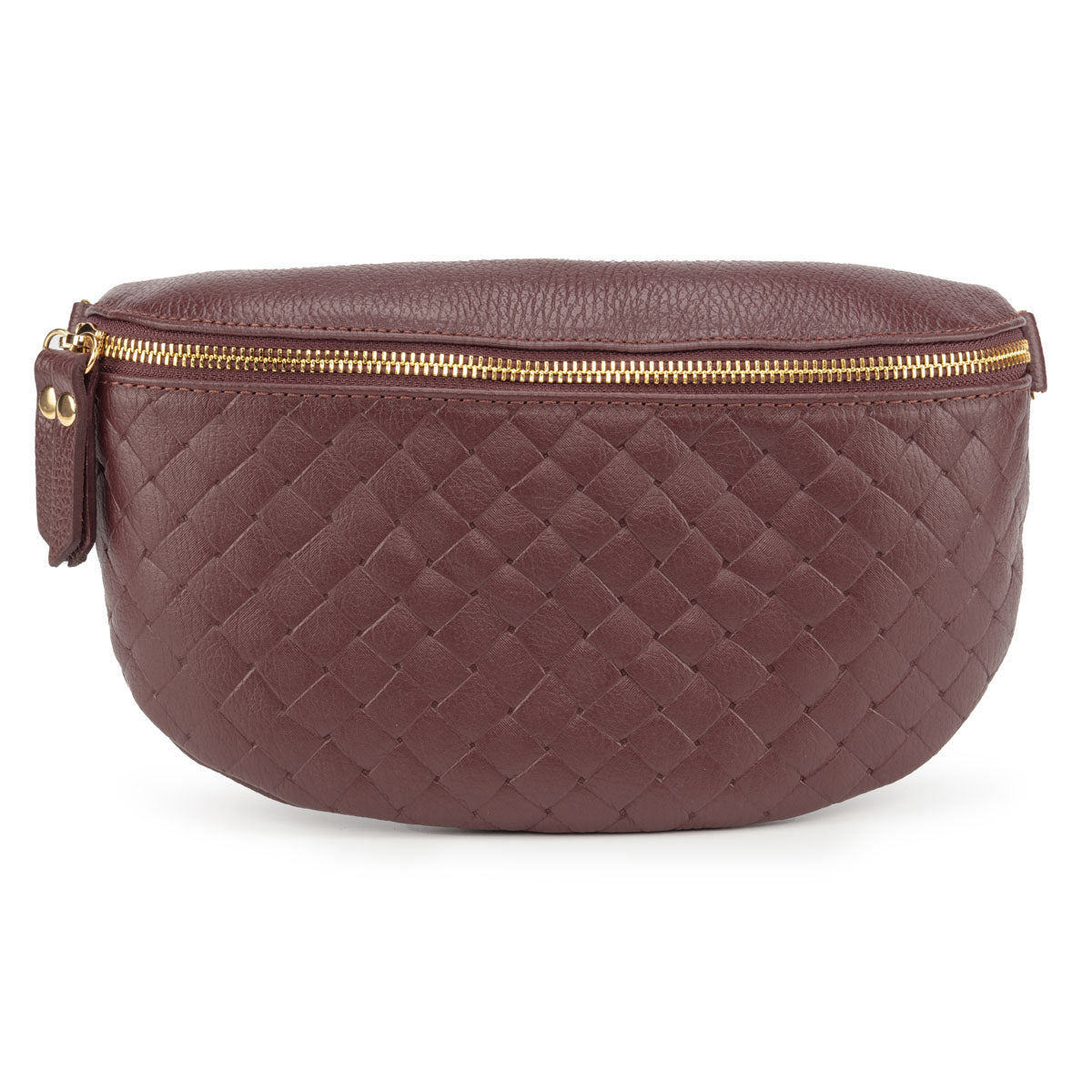 Woven Sling Bag Wine - Midi size