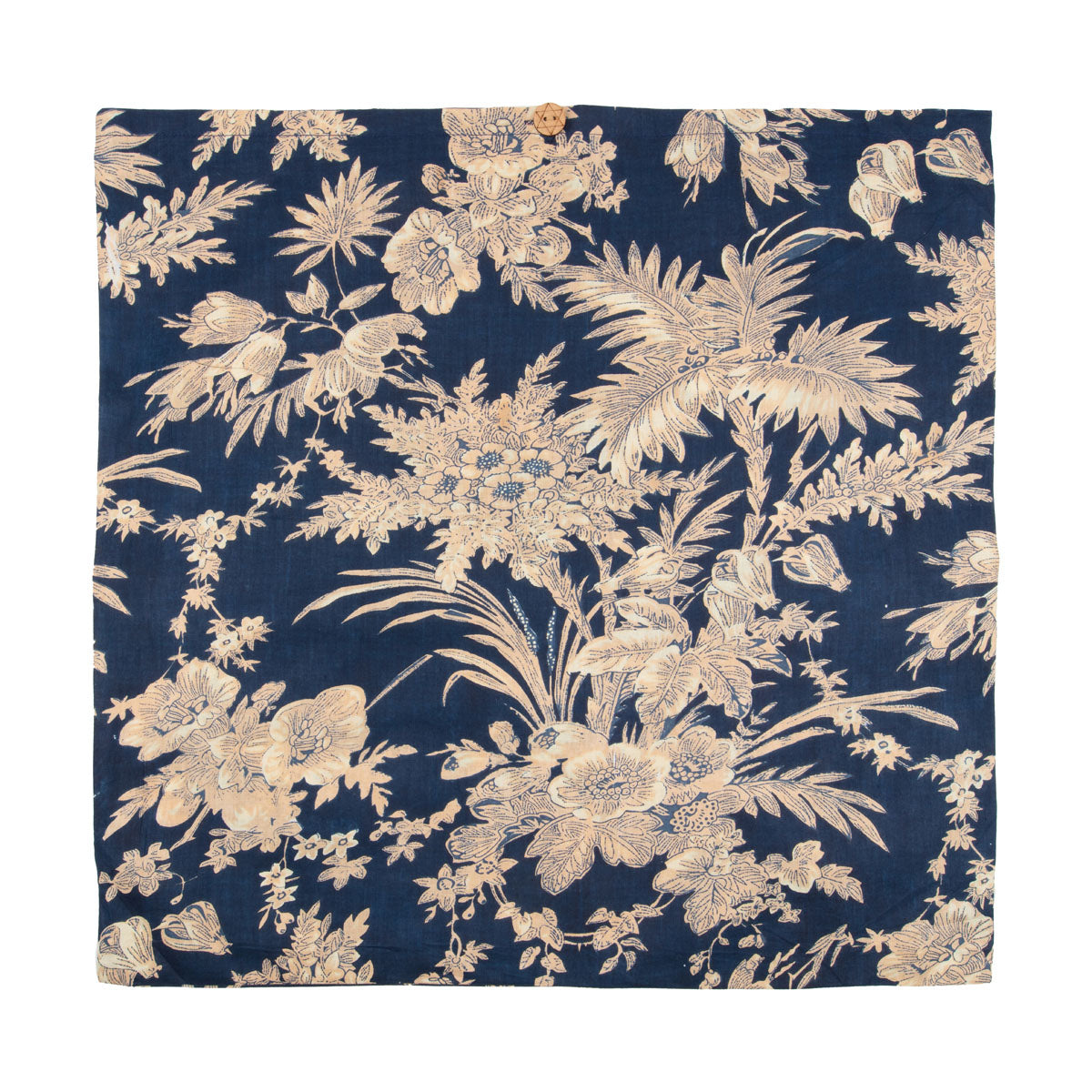 Serendipity Cotton Quilted Tote - Midnight Blossom