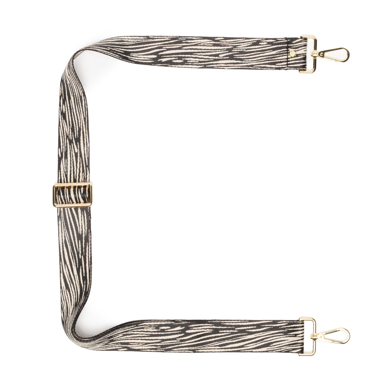 Crossbody strap - Zebra Luxe