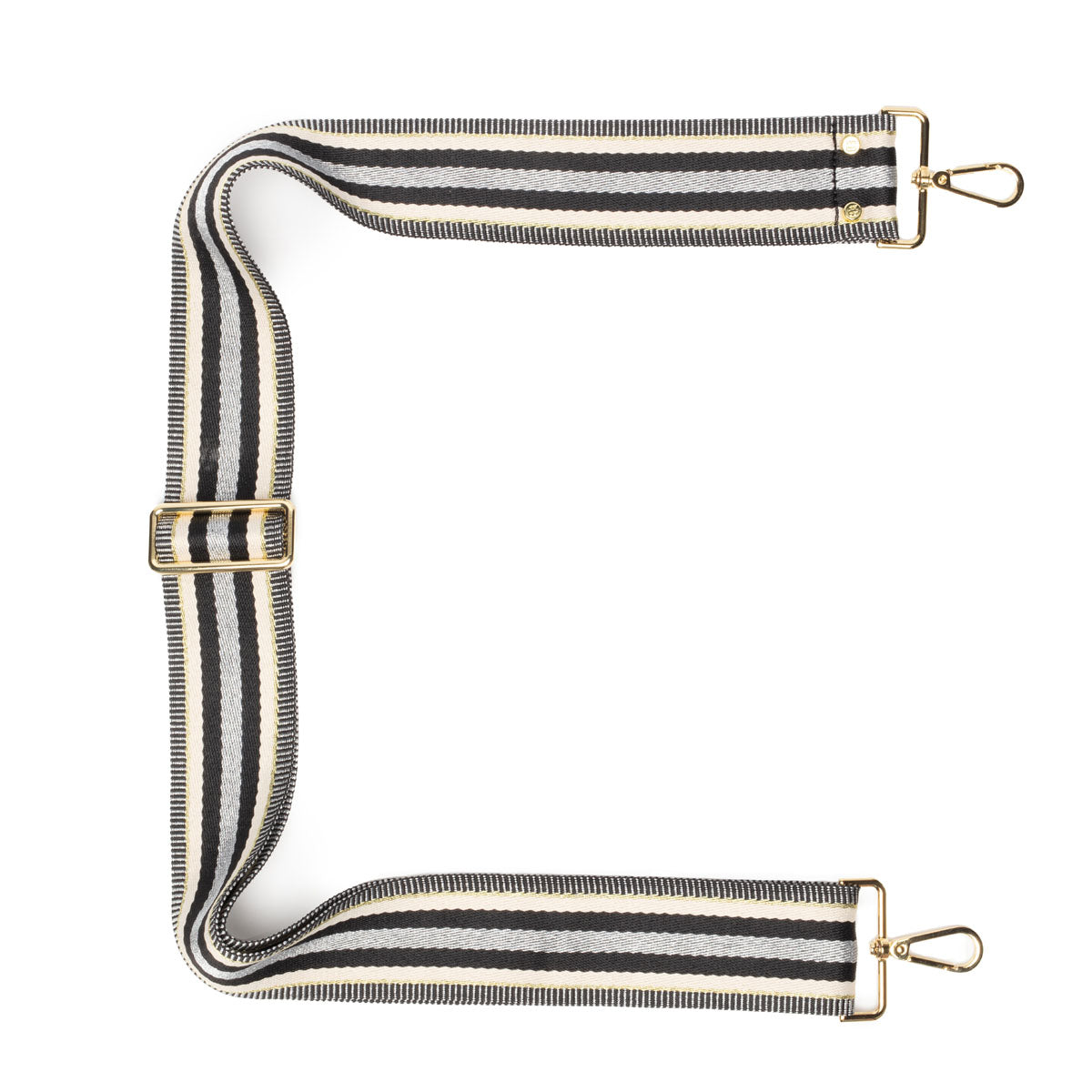 Crossbody strap - Metallic Stripes