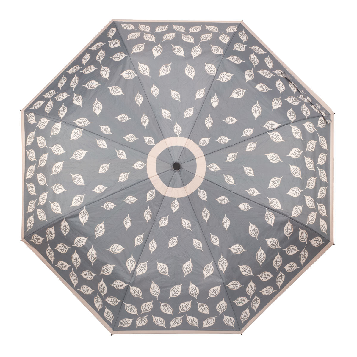 Umbrella - Charcoal Leaves