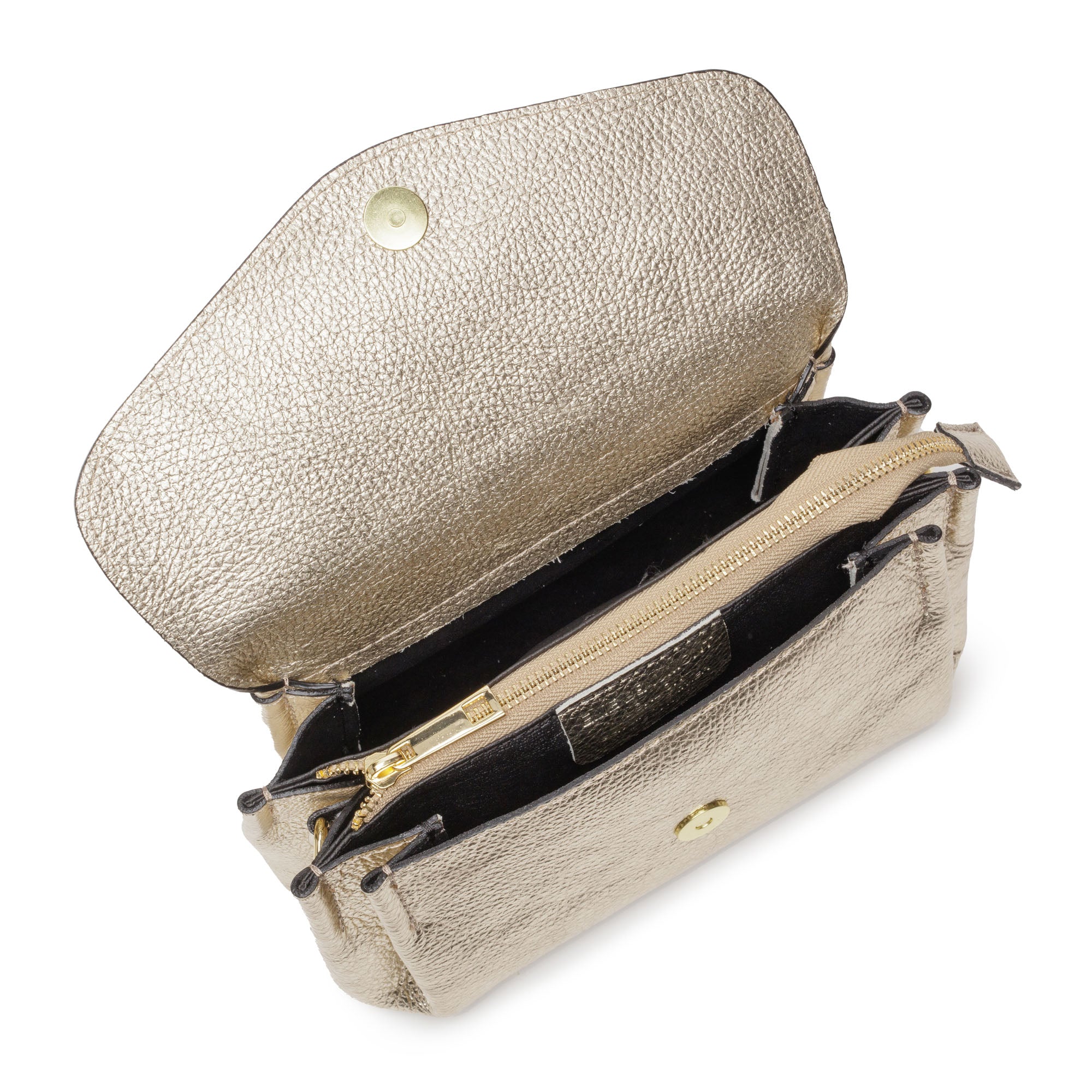 Envelope Gold (Gold Chevron Strap)