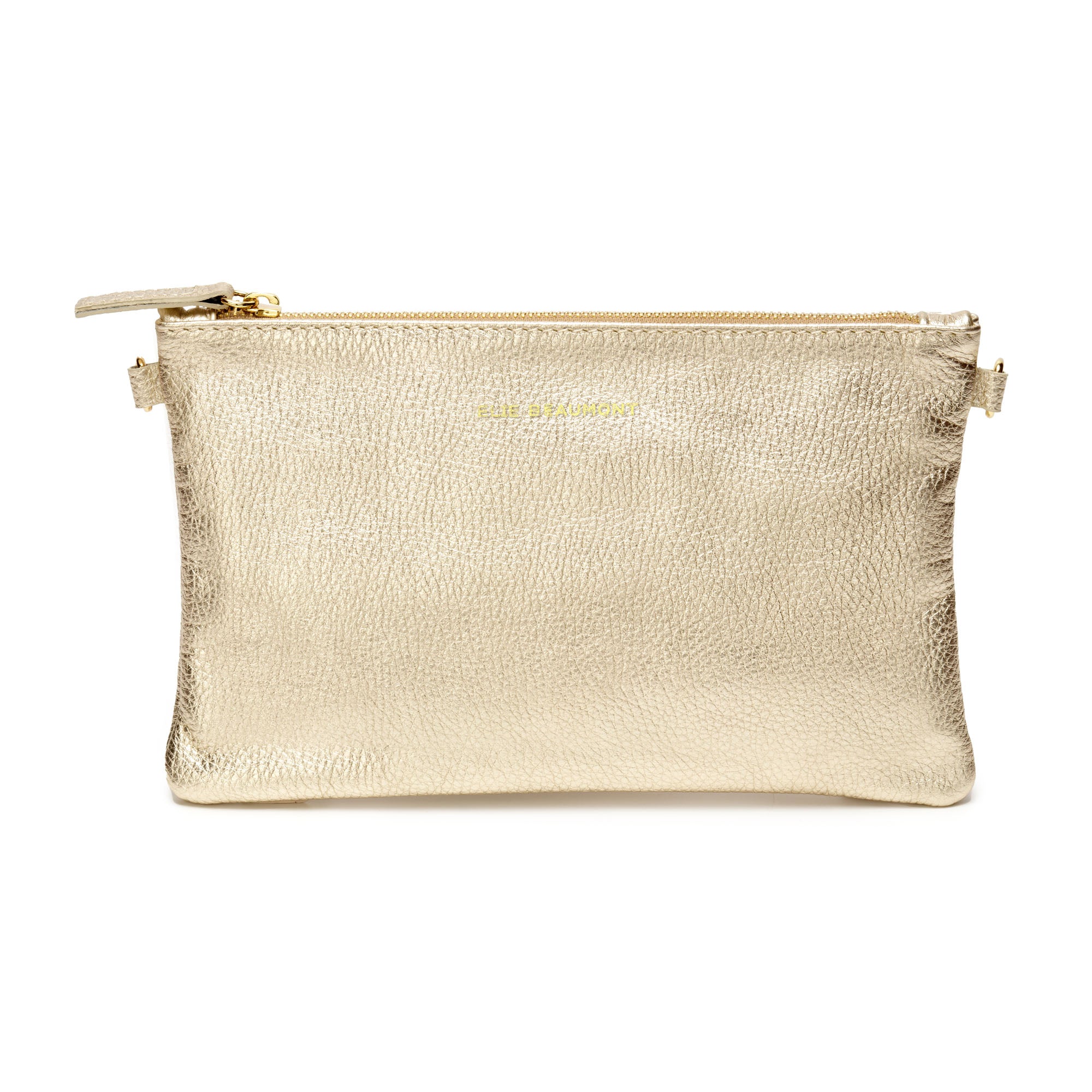 Pouch Bag Gold (Rainbow Wristlet)