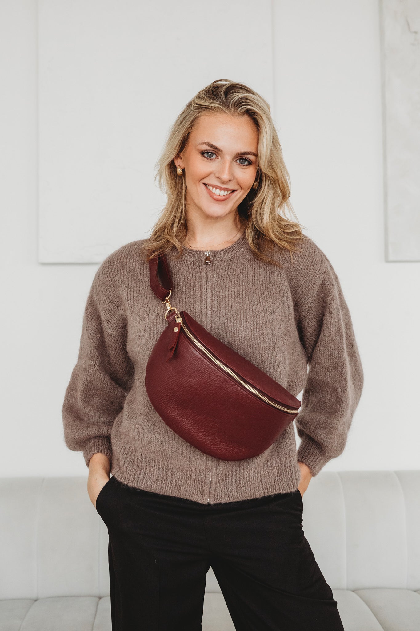 Sling Bag - Wine Large