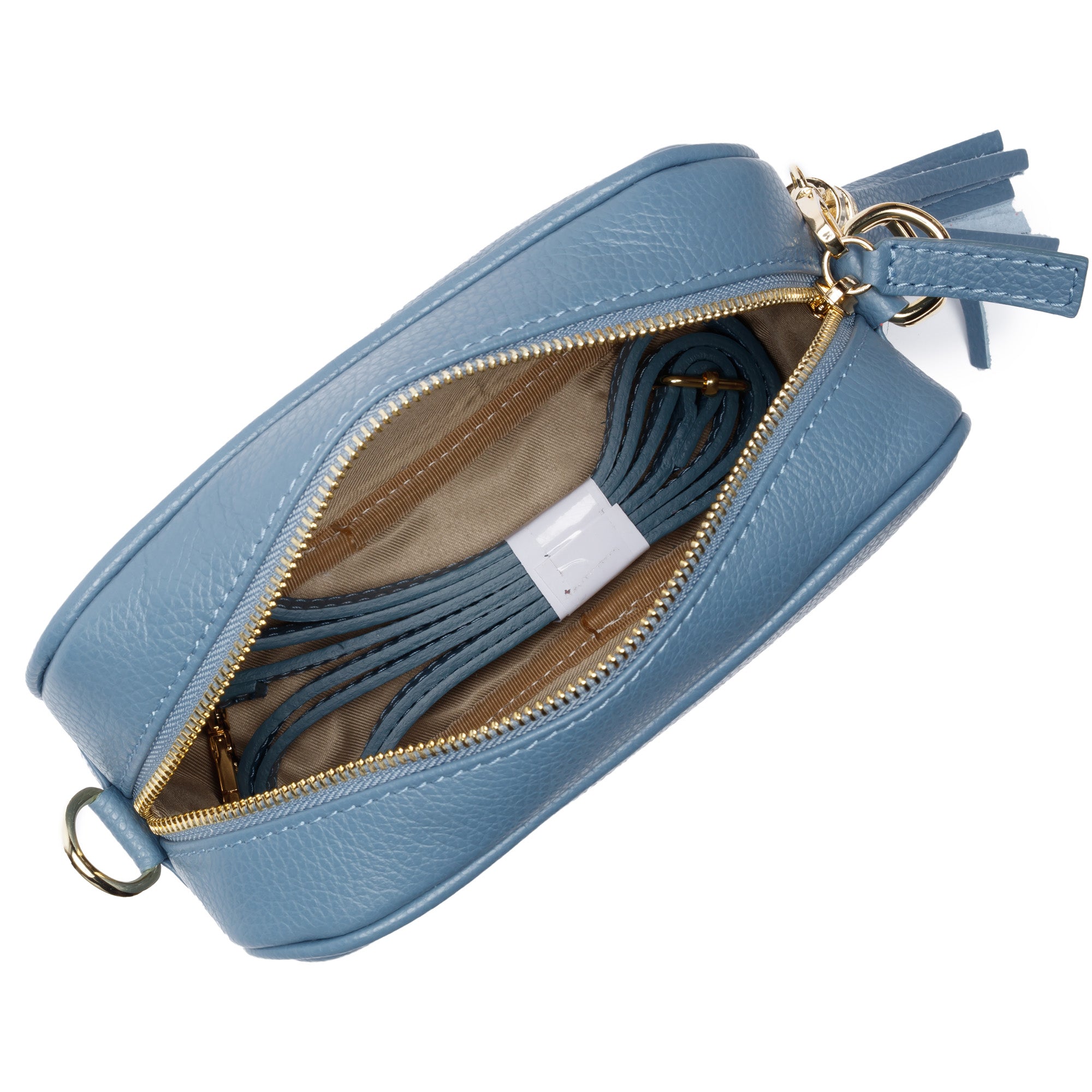 Crossbody Tassel Light Blue