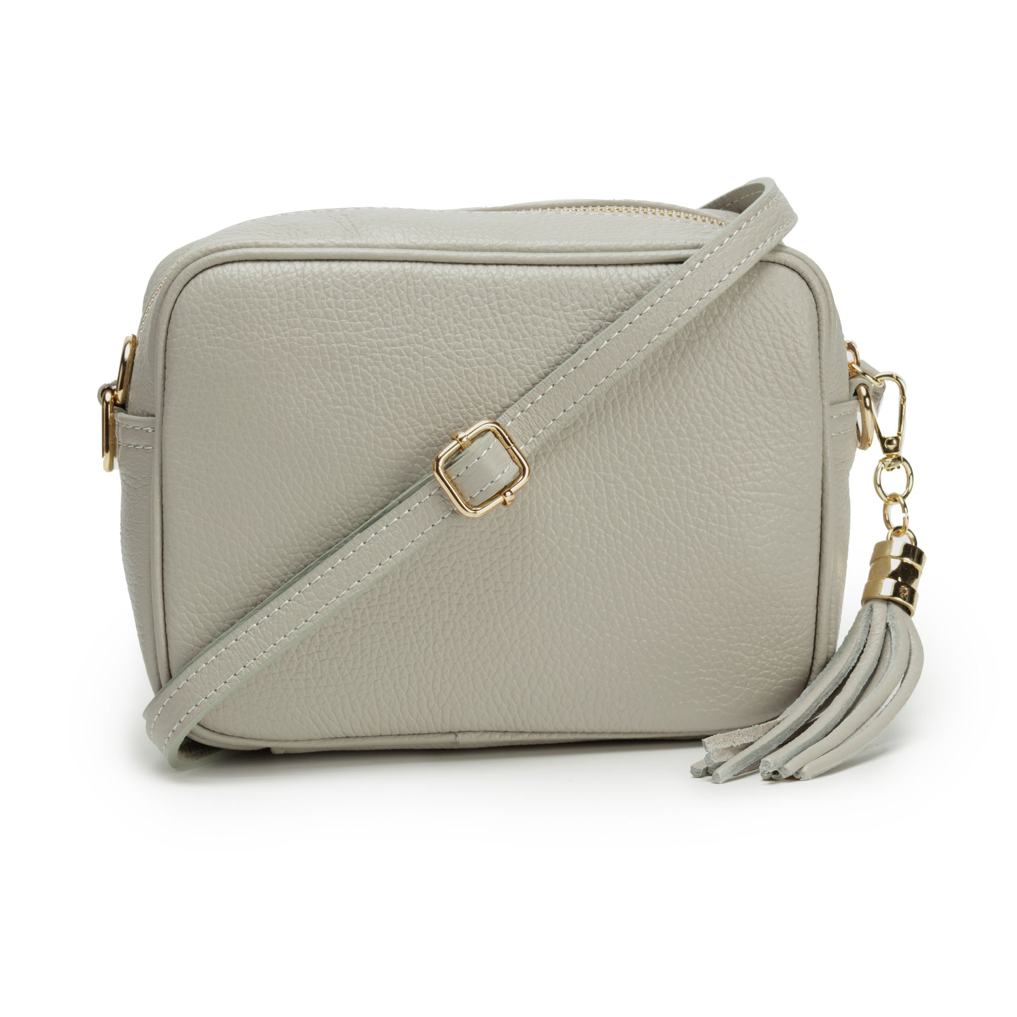 Crossbody Tassel Light Grey