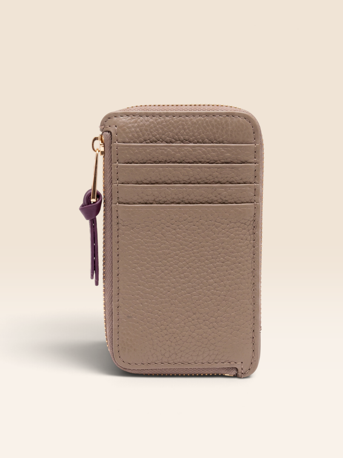 Coin Cardholder Mink-Plum