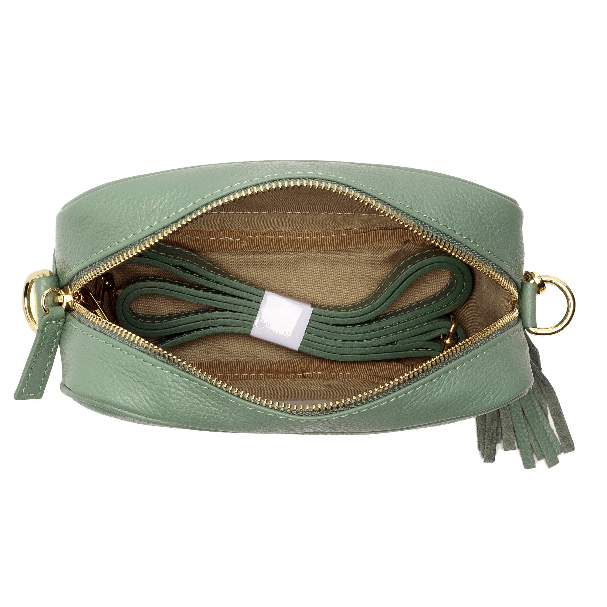 Crossbody Tassel Mint