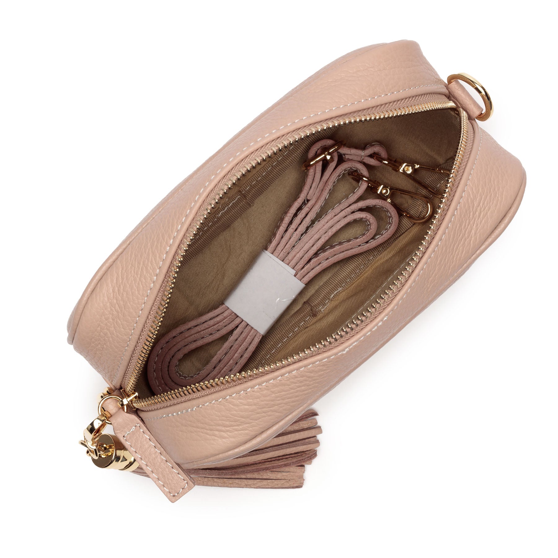 Crossbody Tassel Nude