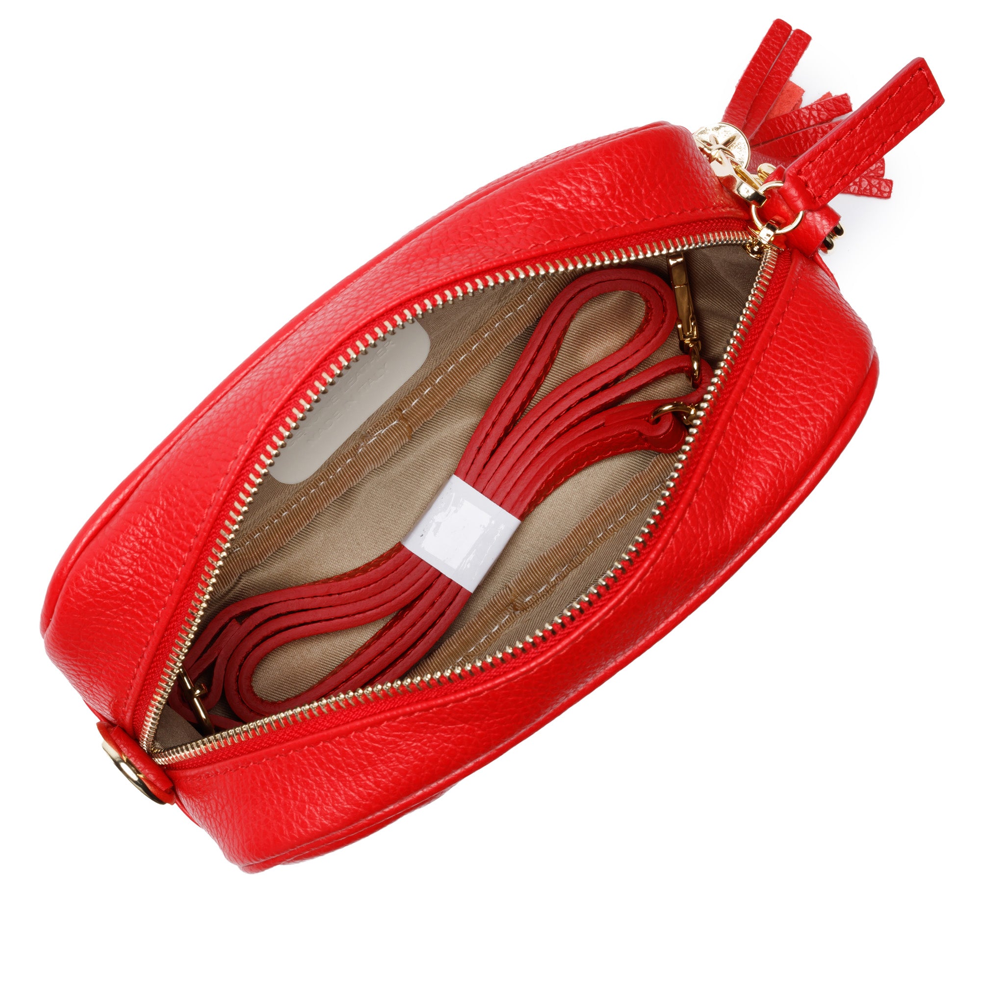 Crossbody Tassel Red