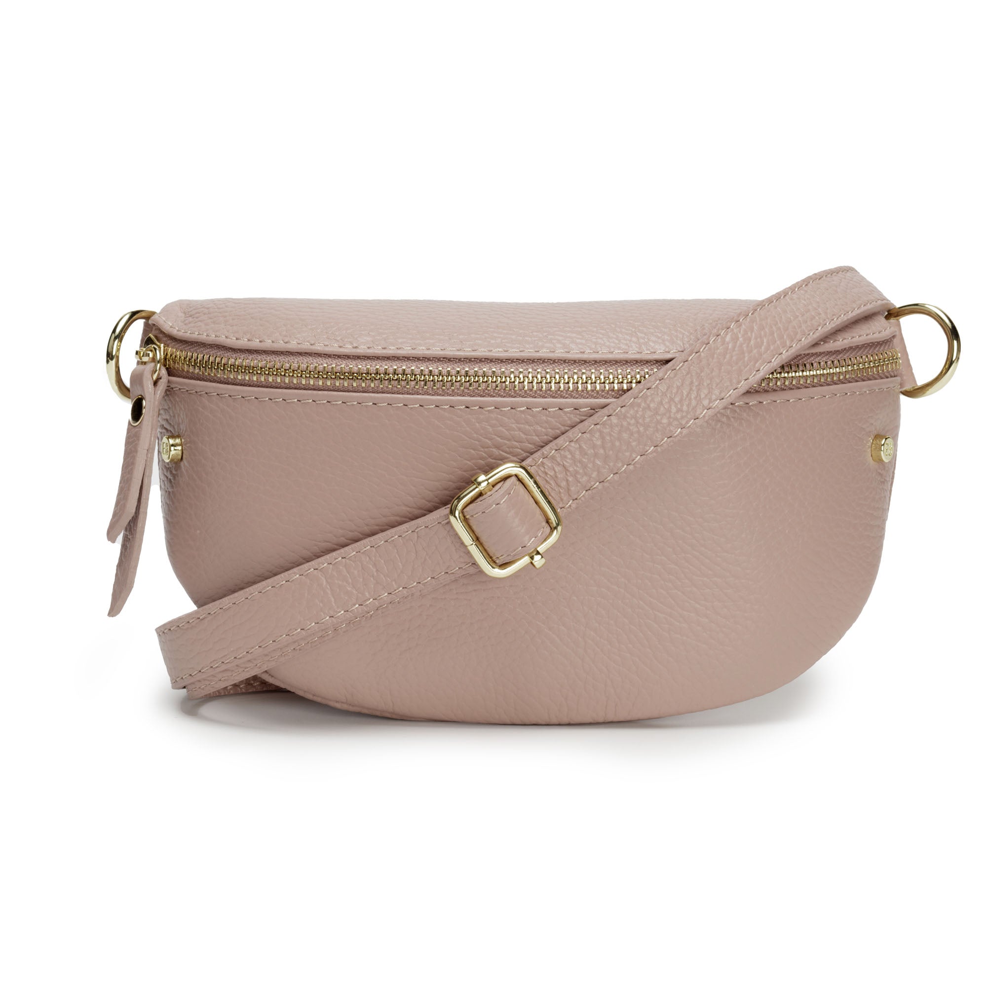 Sling Bag - Light Mauve with Pink Camouflage Strap