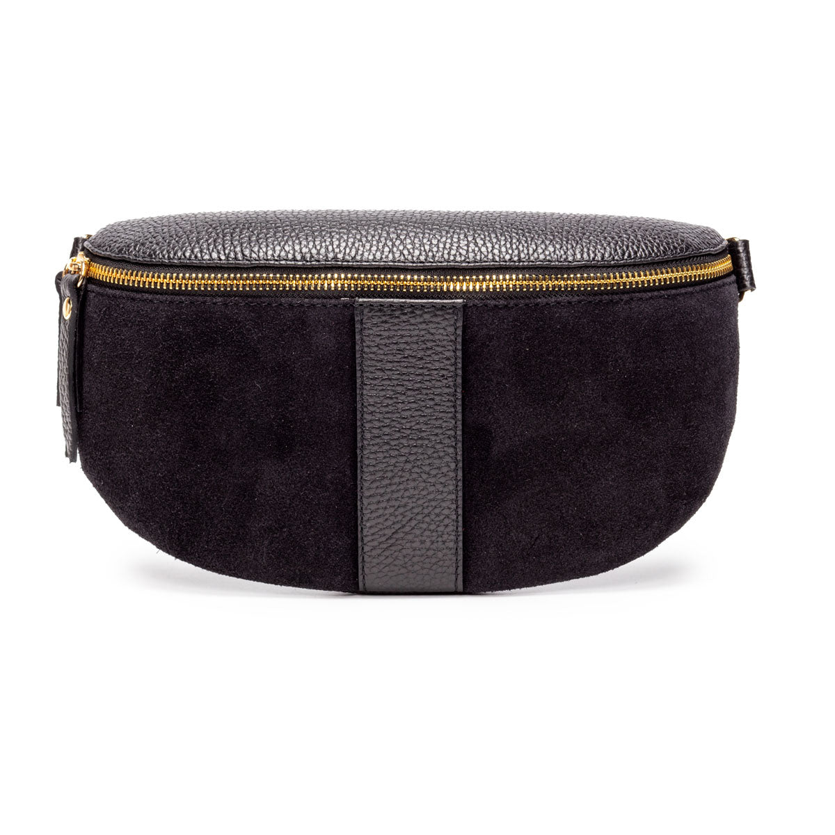 Suede Sling Bag Black
