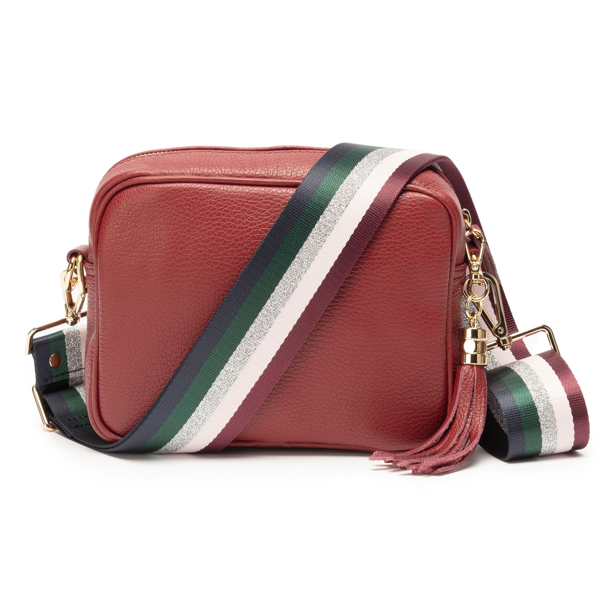 Crossbody Dunkelrot + 2 Kostenlose Riemen