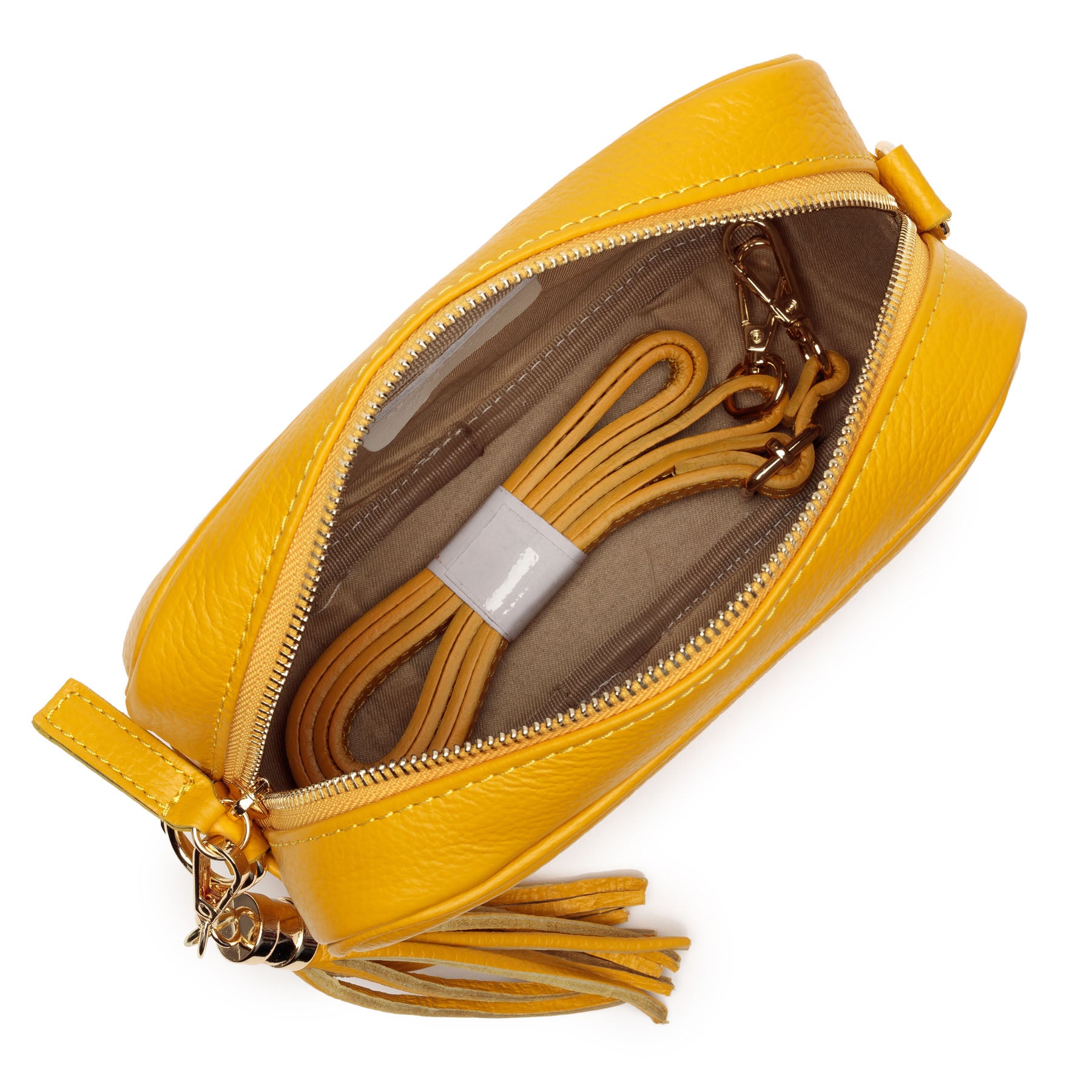 Crossbody Tassel Sunflower Yellow