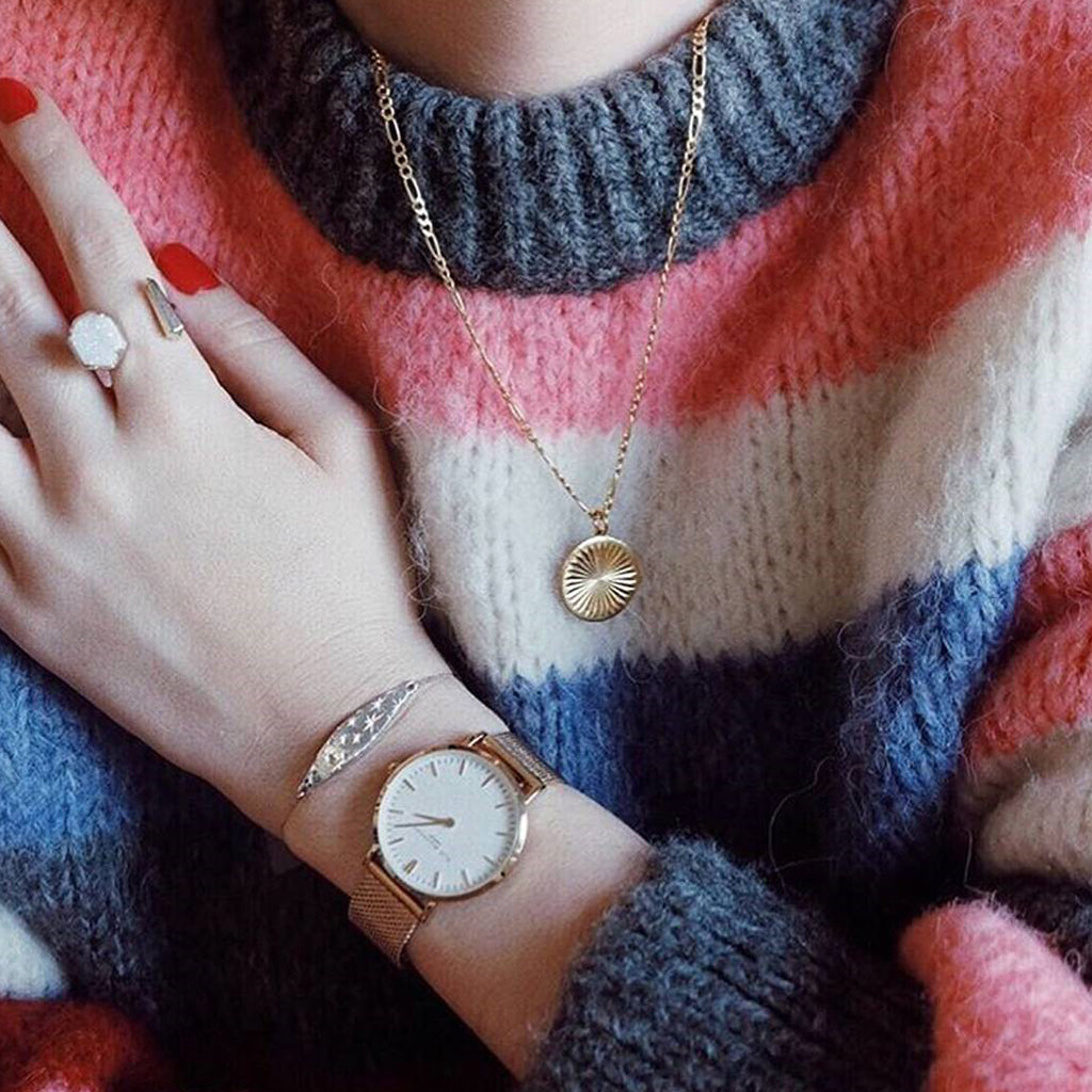 Oxford Small Mesh Rosegold