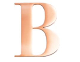 Rose Steel Initial B