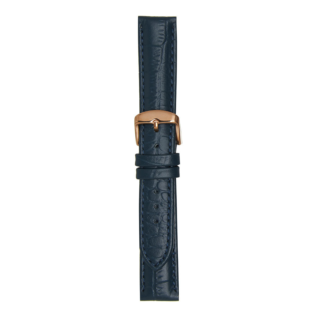 Large Croc Denim Strap