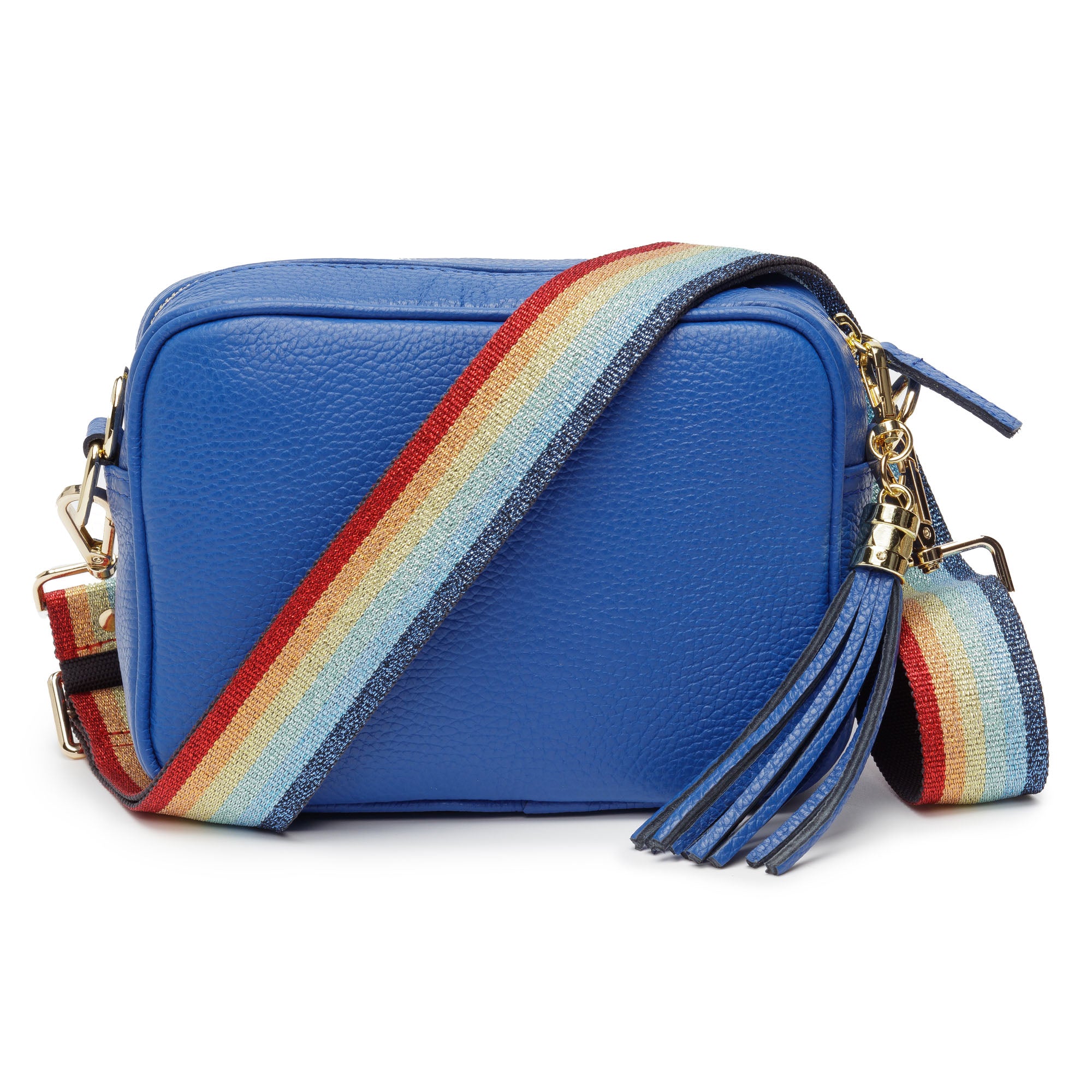 Sarah Crossbody - Cobalt Suede